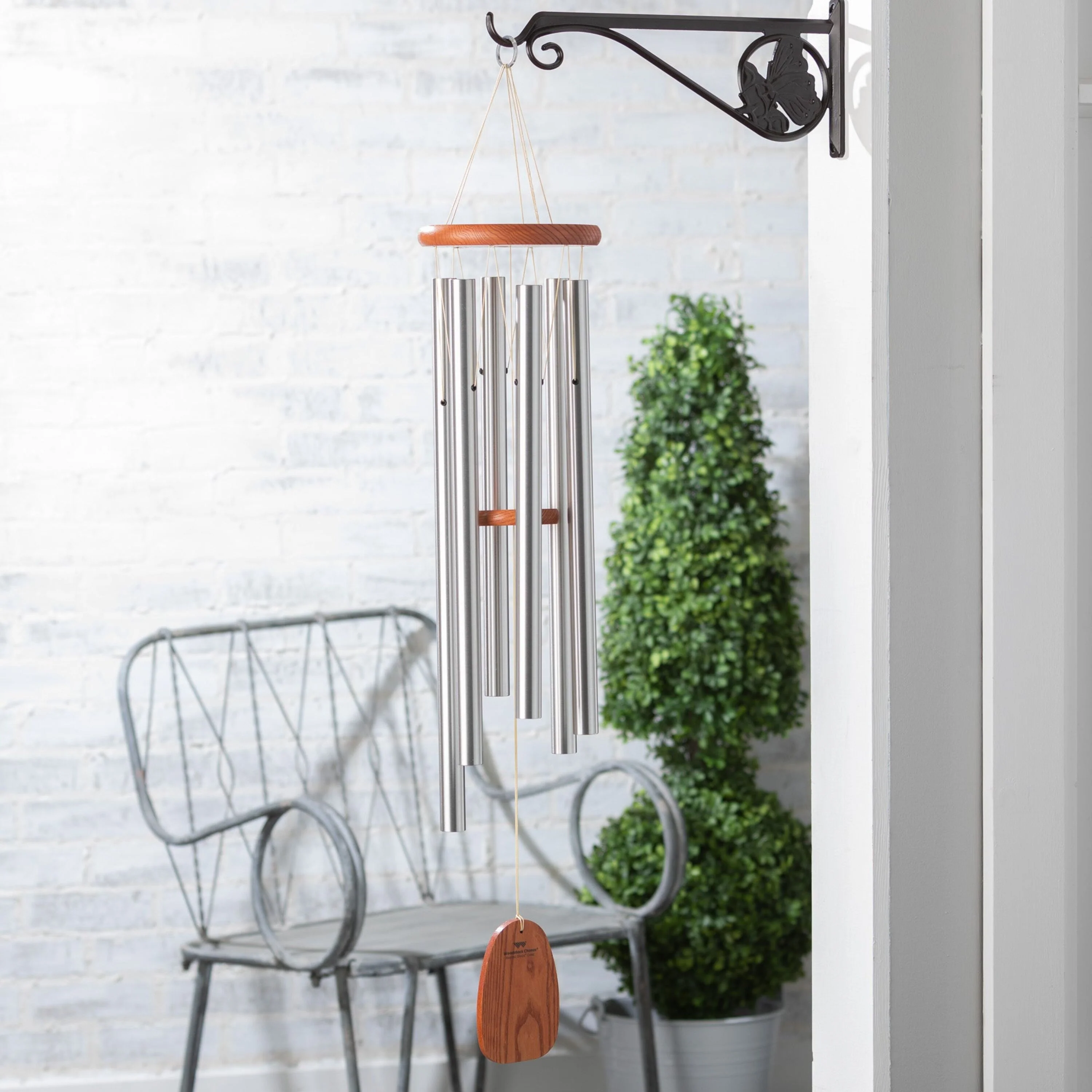 Large Weather-Resistant Aluminum Amazing Grace Tone Wind Chime - Image 14
