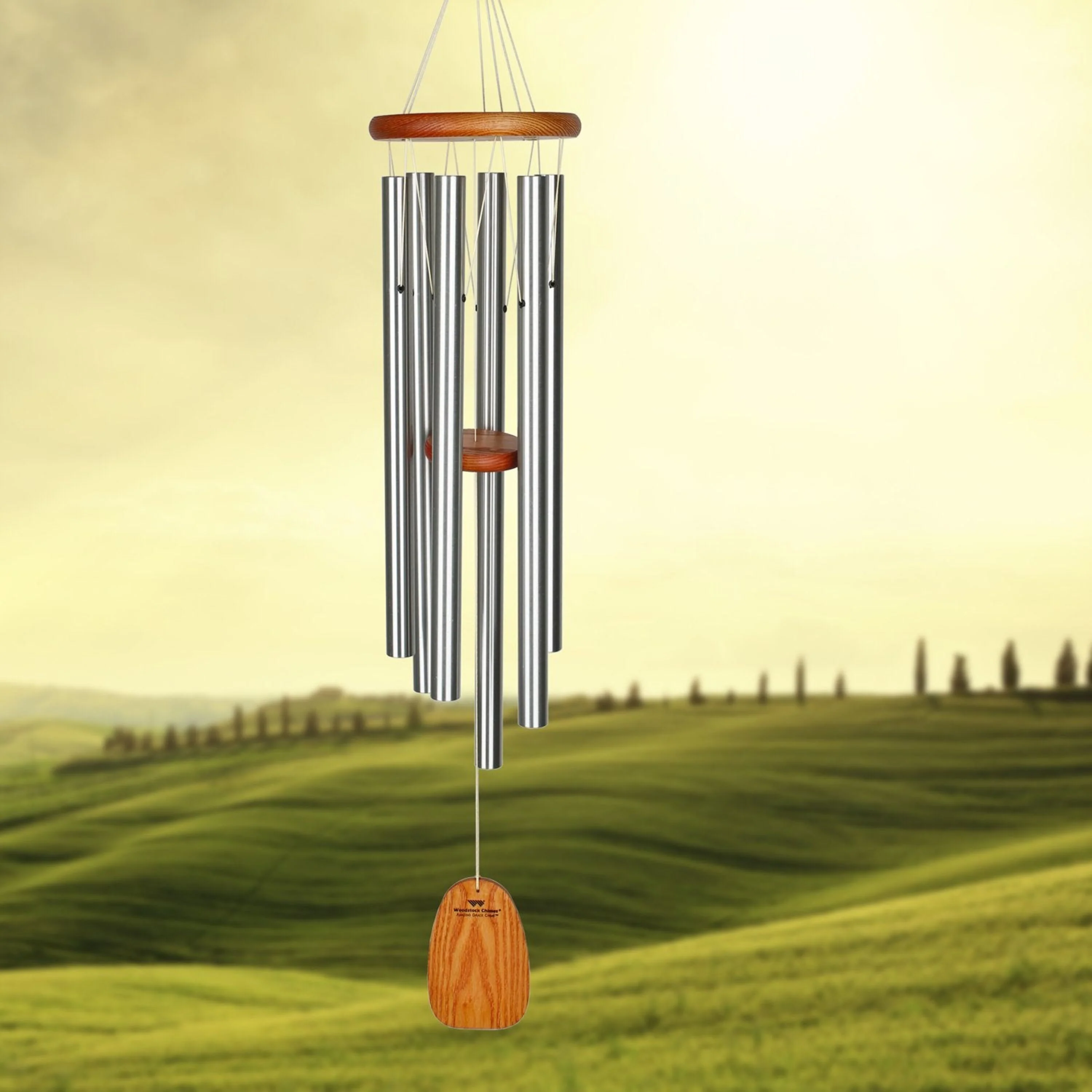 Large Weather-Resistant Aluminum Amazing Grace Tone Wind Chime - Image 3
