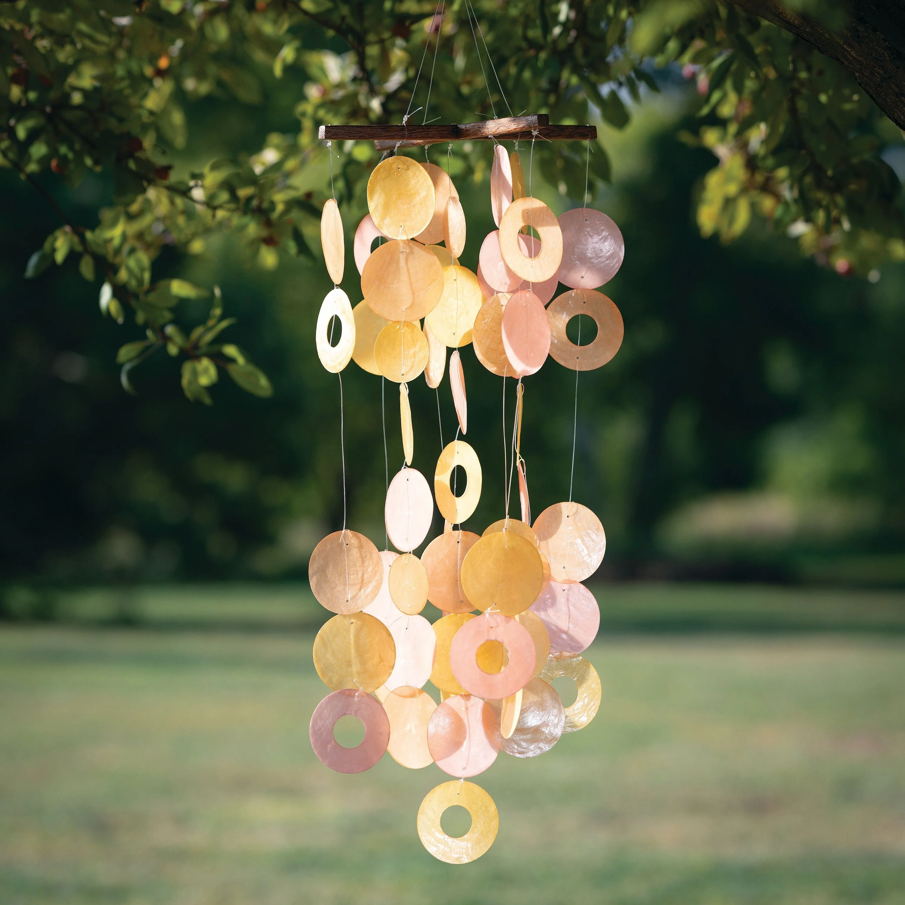 Sunlit Bay Capiz Chime - Image 3