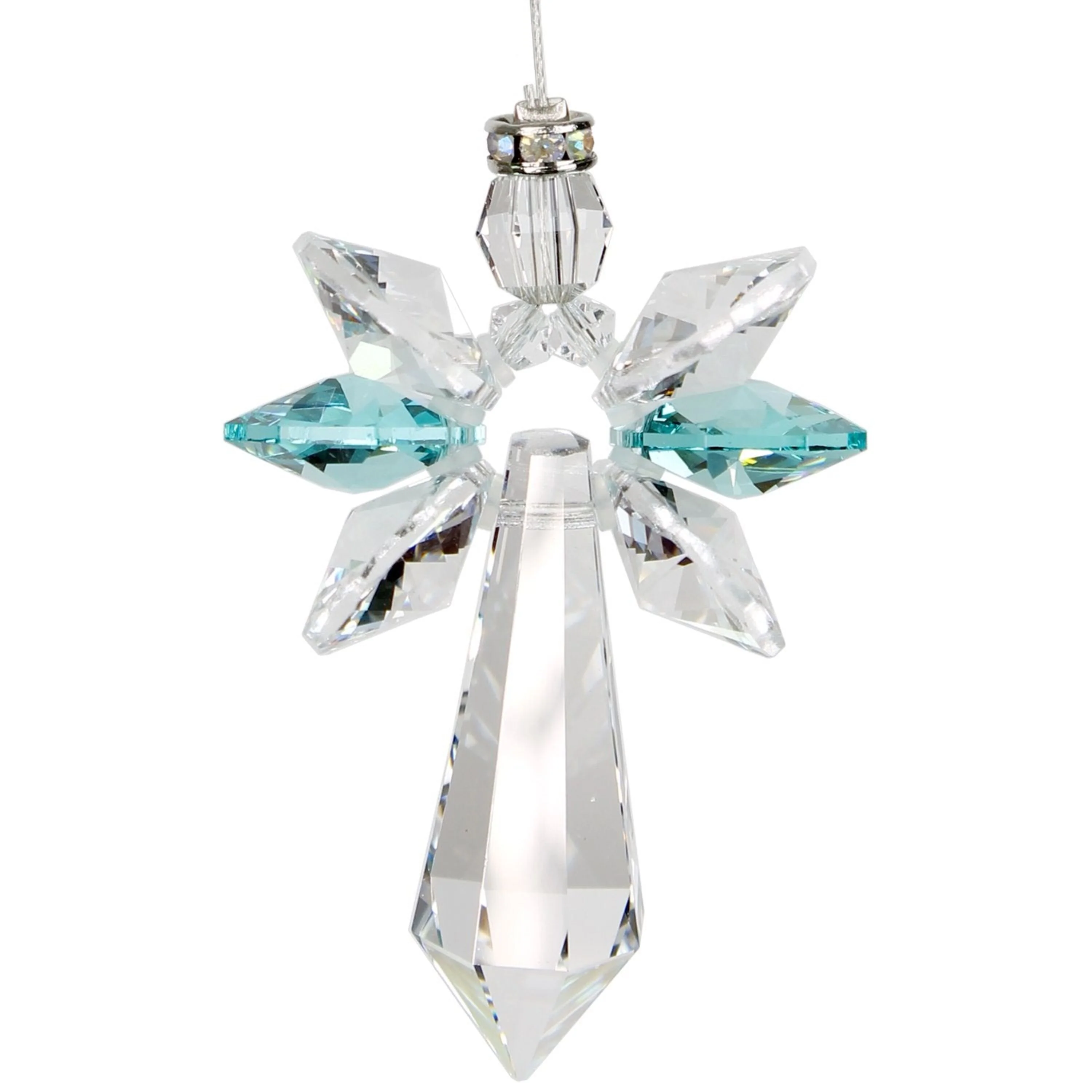 Guardian Angel Large - Blue Zircon