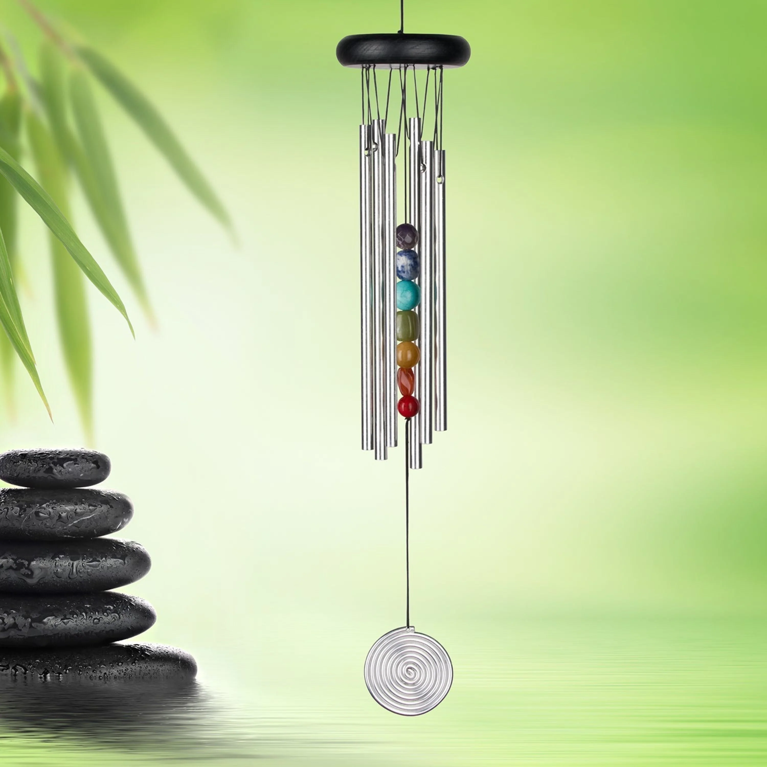 Chakra Chime Seven Stones Silver - Image 4