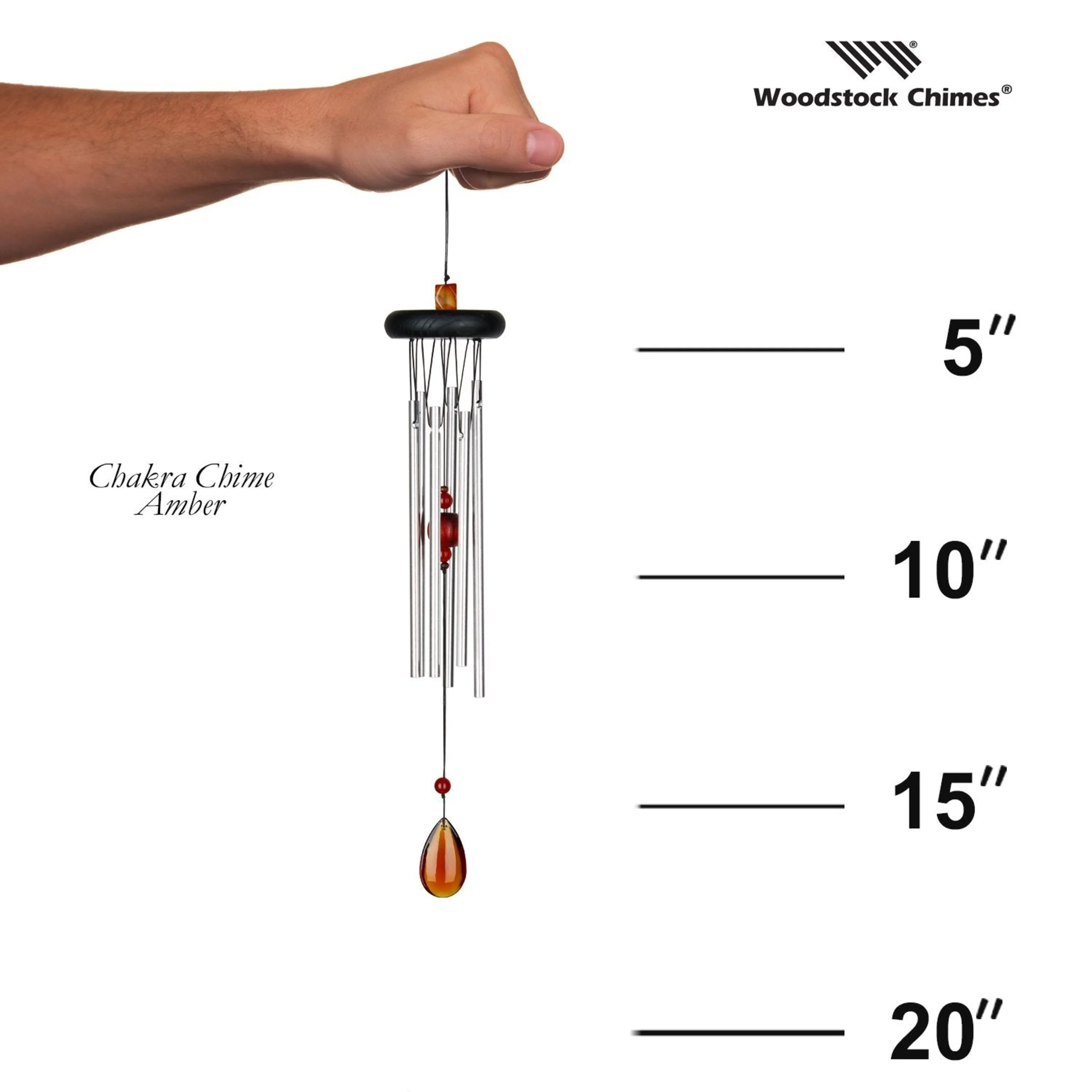 Woodstock Chakra Chimes - Amber - Image 4