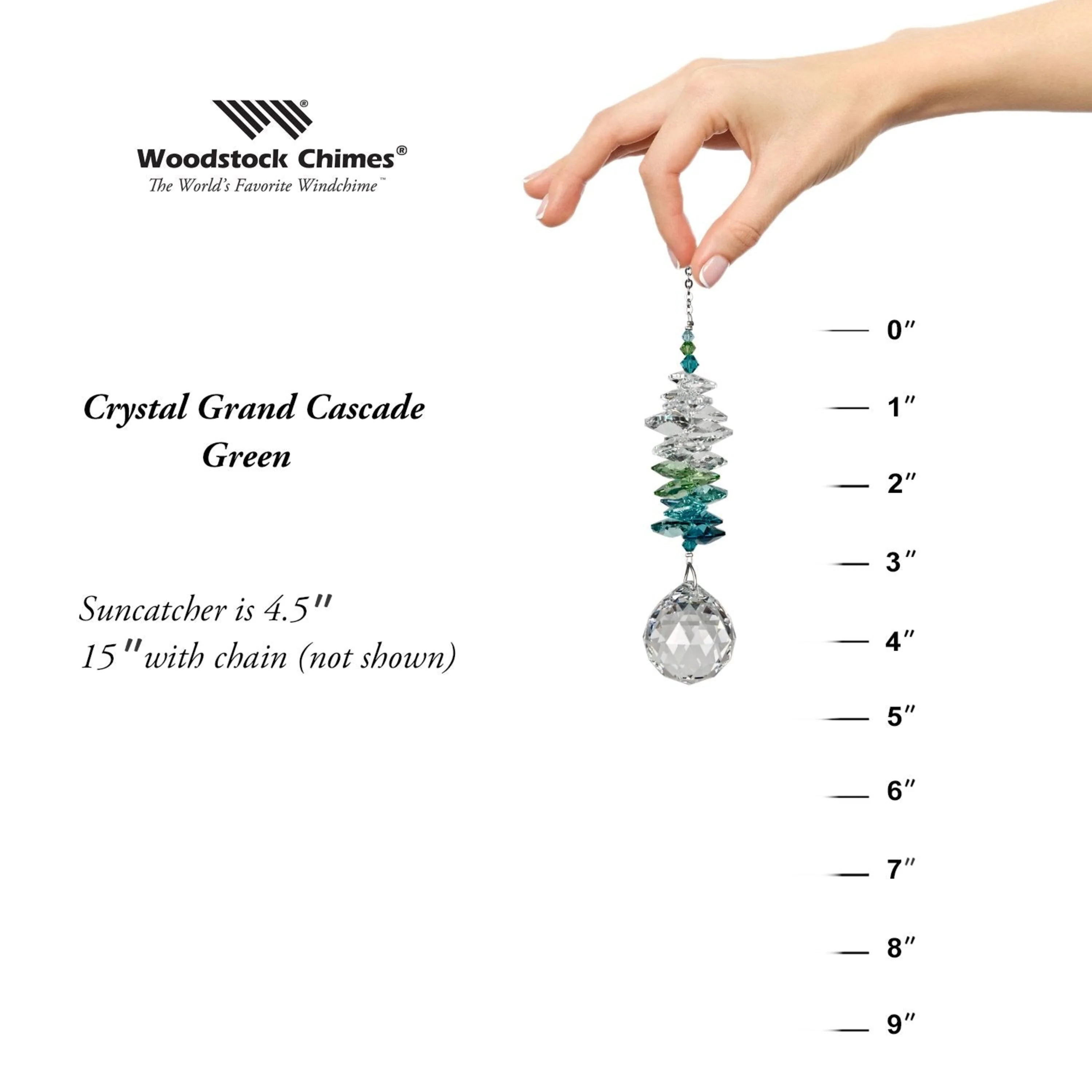 Crystal Grand Cascade - Green - Image 4