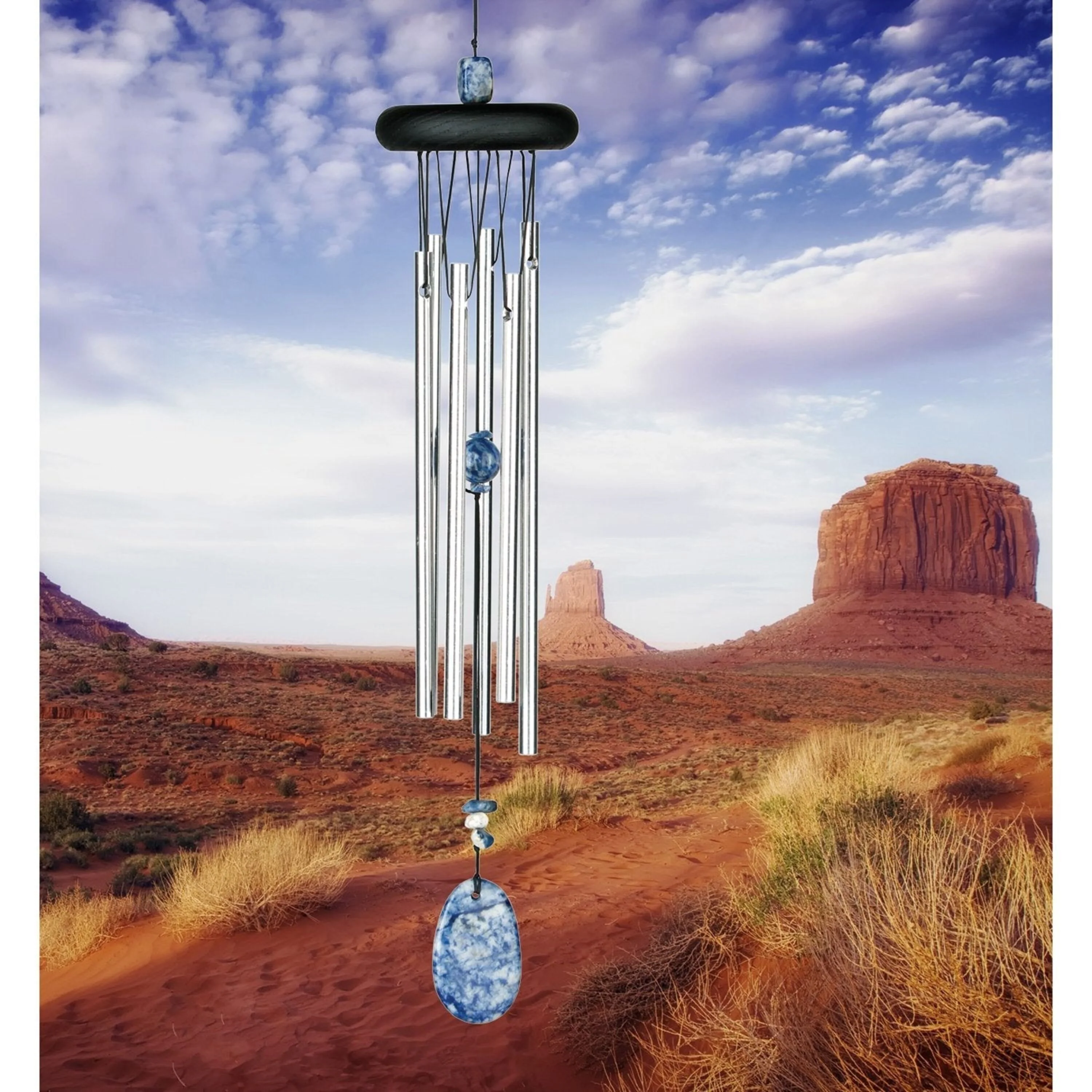 Woodstock Chakra Chimes - Lapis - Image 2