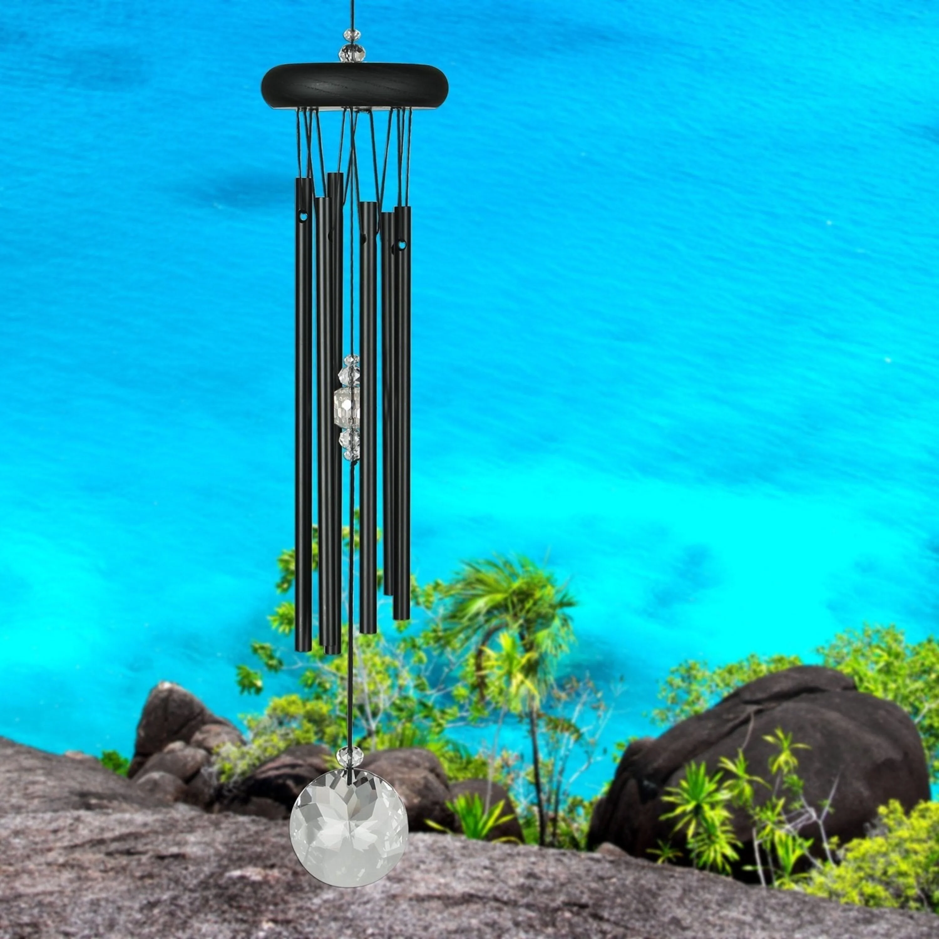 Crystal Meditation Chime - Black - Image 2