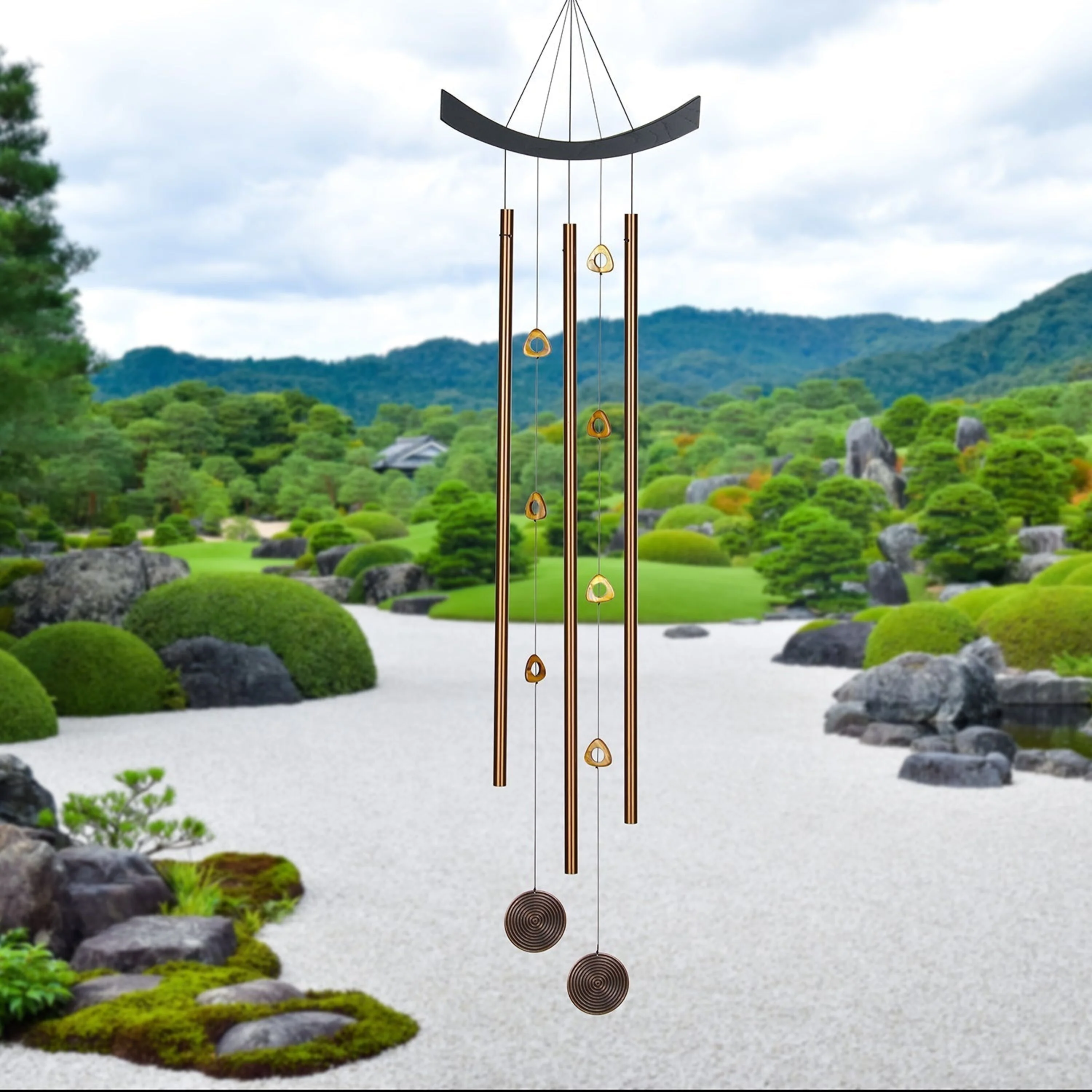 Chi Energy Chimes - Tiger's Eye - Image 2