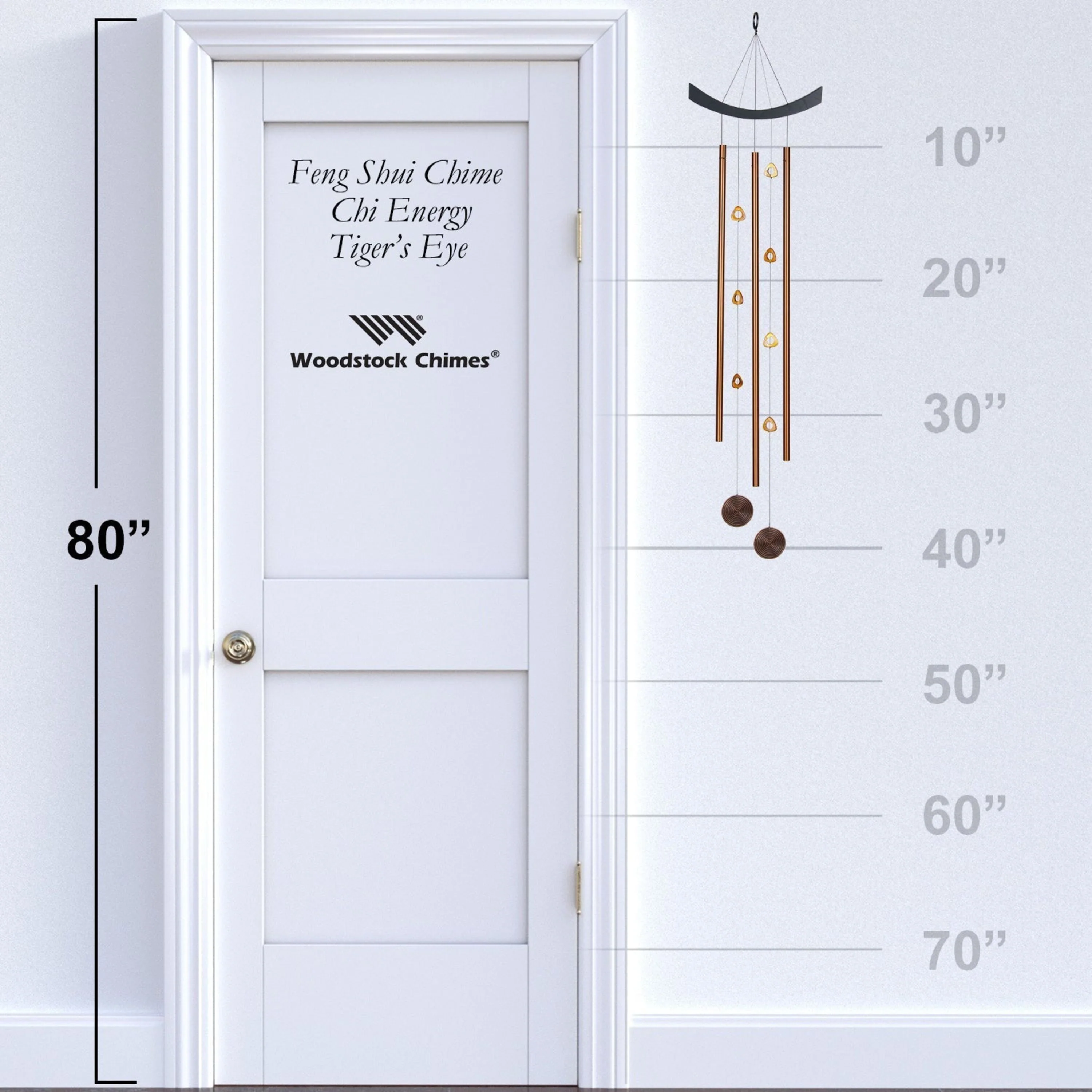 Chi Energy Chimes - Tiger's Eye - Image 4
