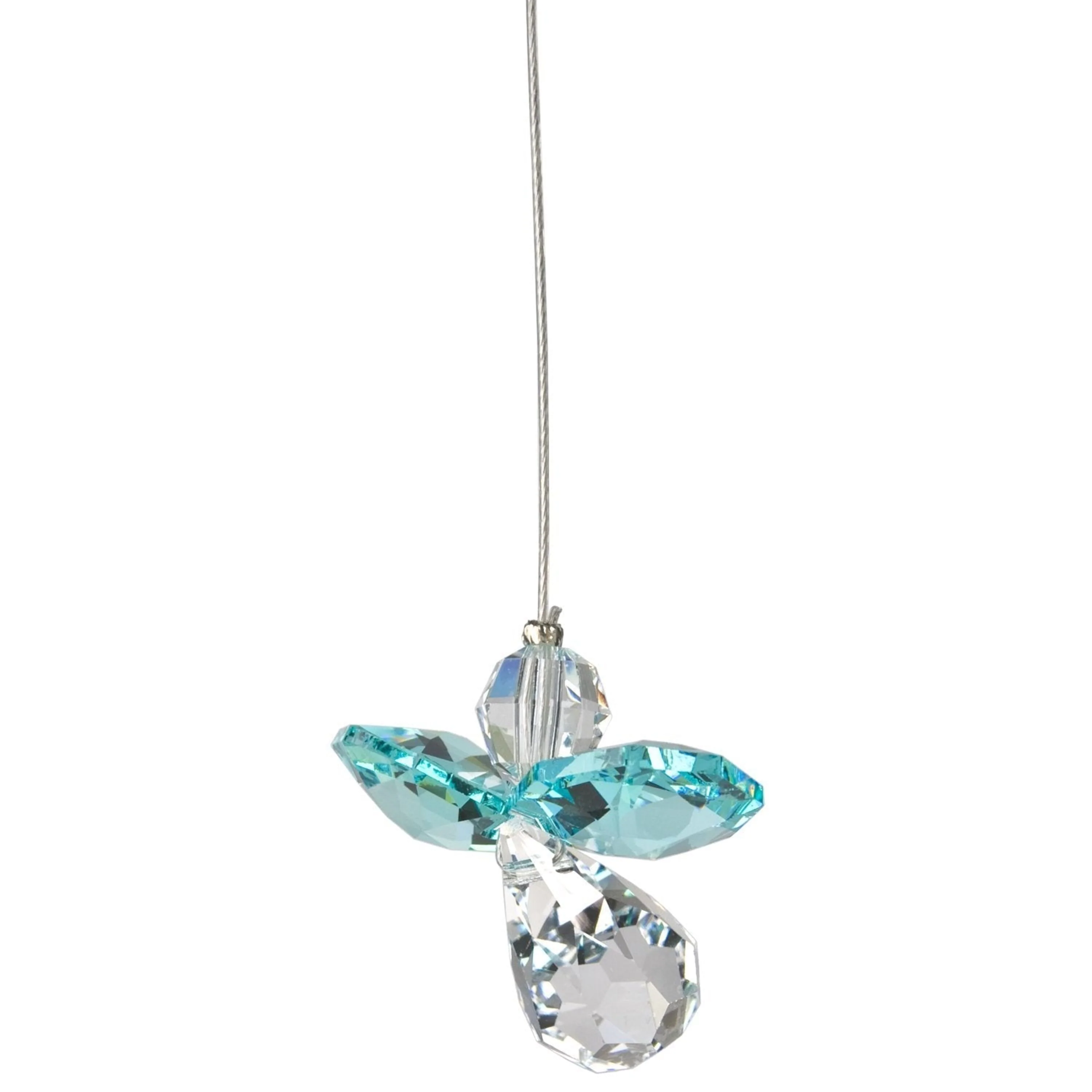 Crystal Guardian Angel-Blue Zircon - Image 4