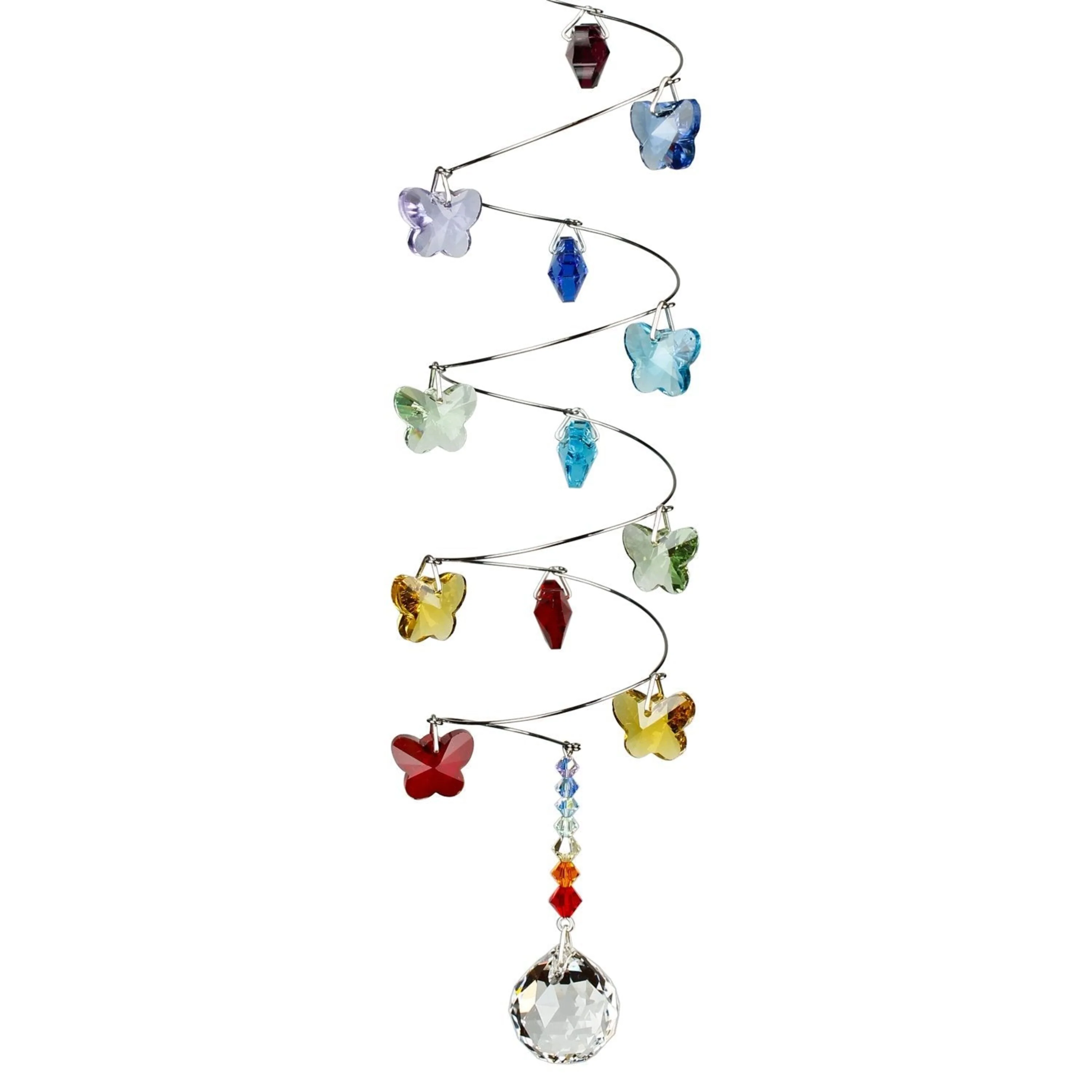 Crystal Spiral - Butterflies Small Ball