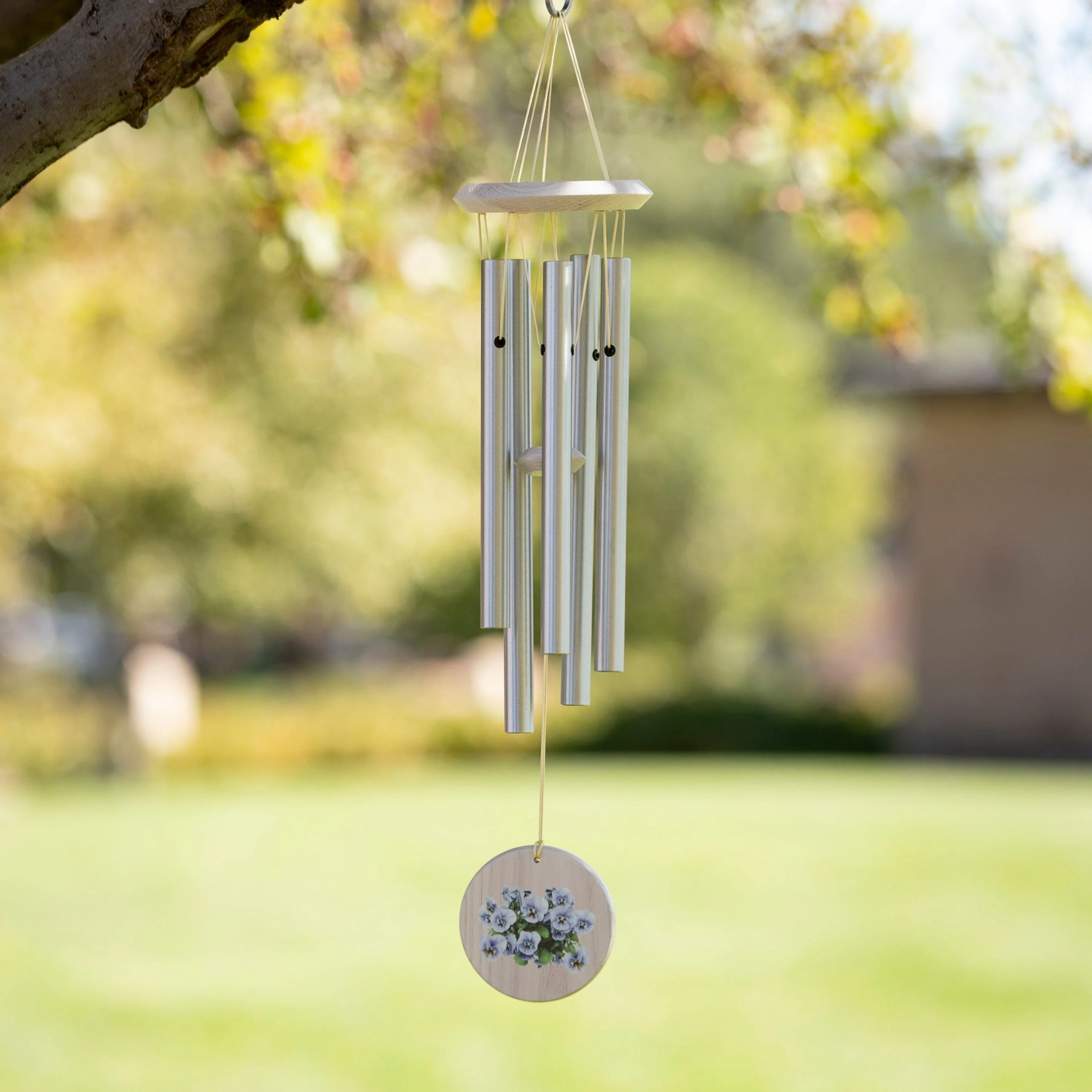 Flower Chime - Purple Pansy - Image 4
