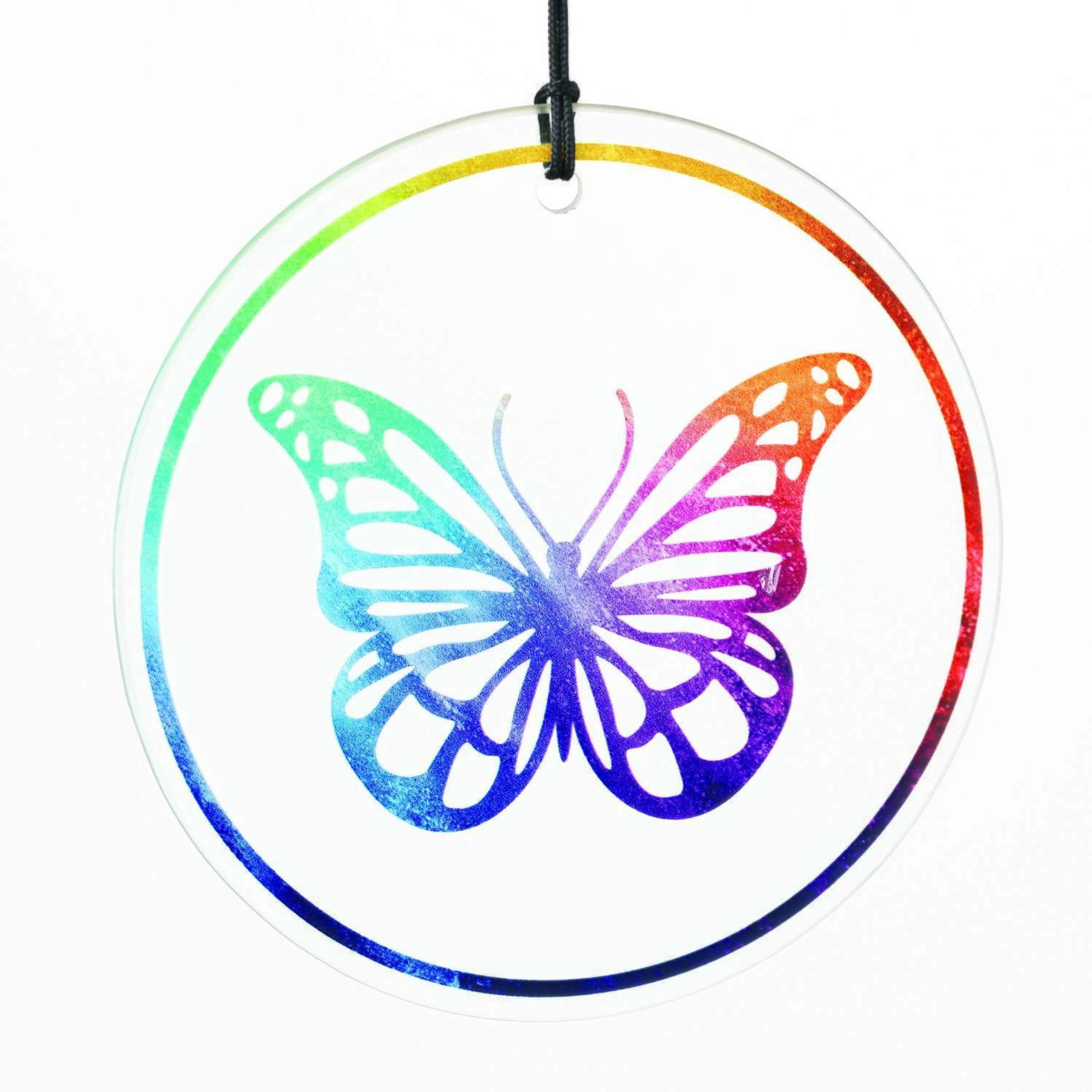 Habitats Chime - Glass, Butterfly - Image 5
