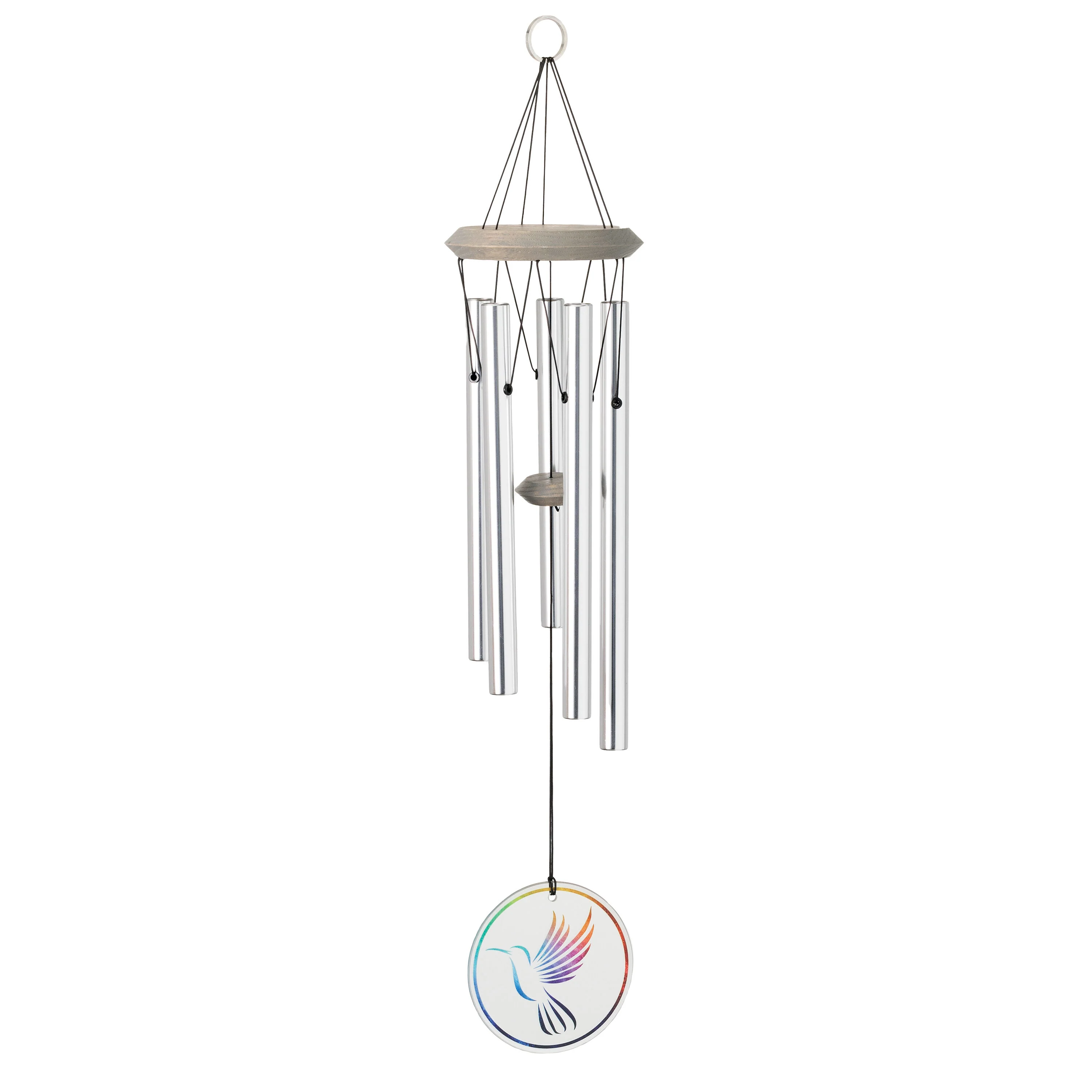 Habitats Chime - Glass, Hummingbird