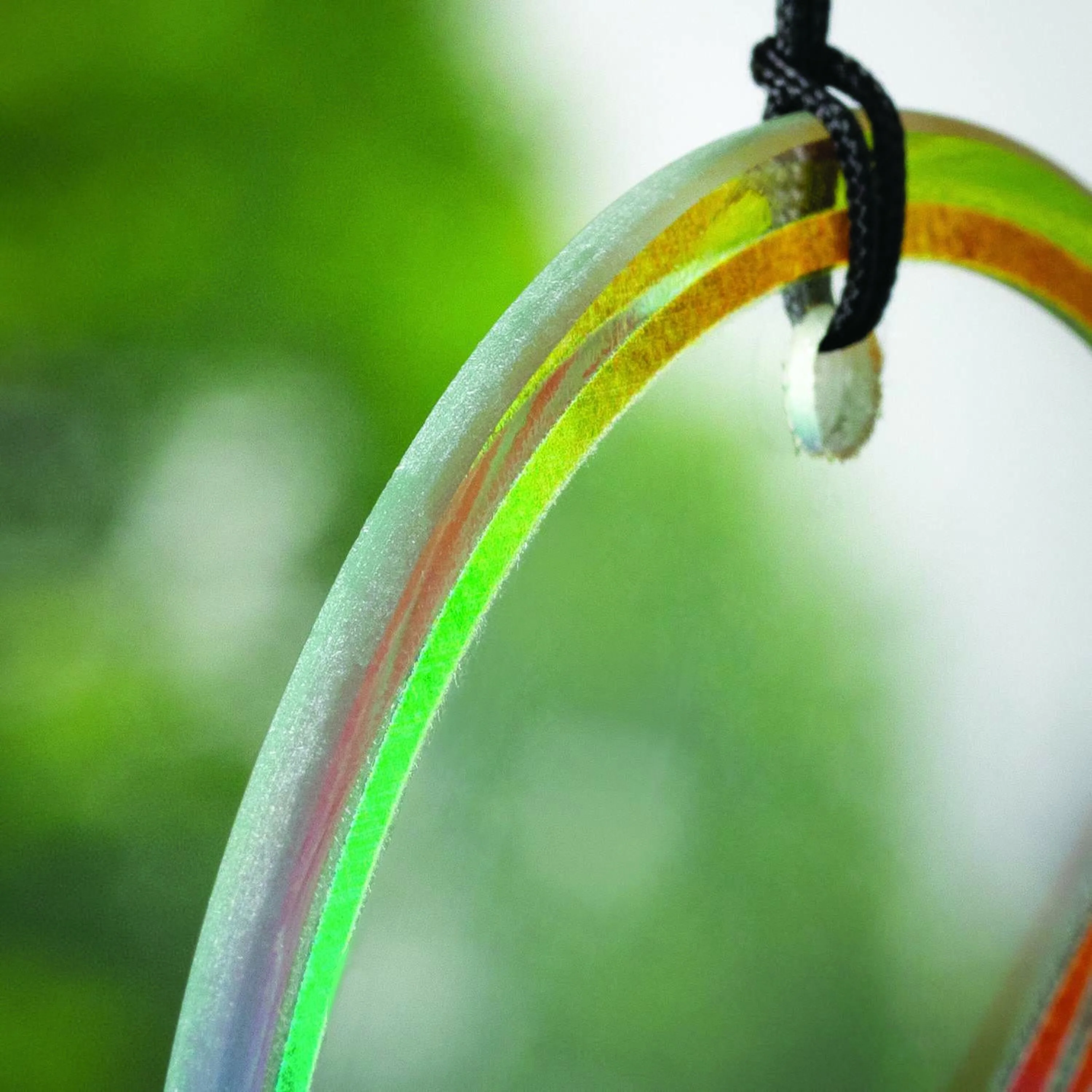 Habitats Chime - Glass, Hummingbird - Image 5
