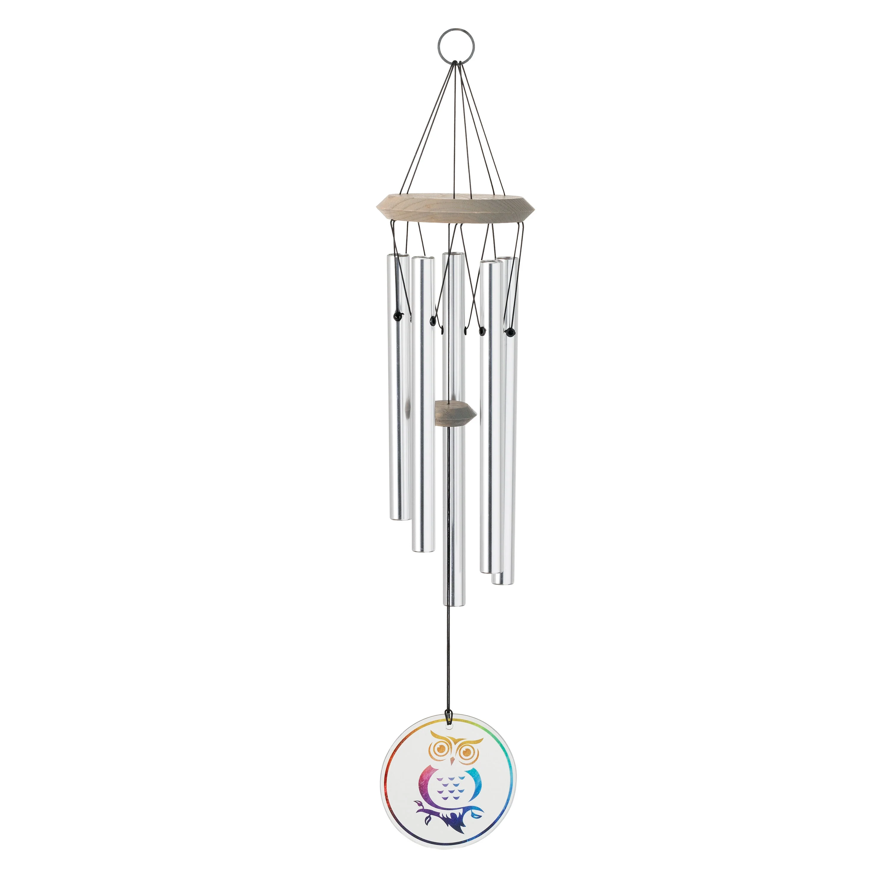 Habitats Chime - Glass, Owl