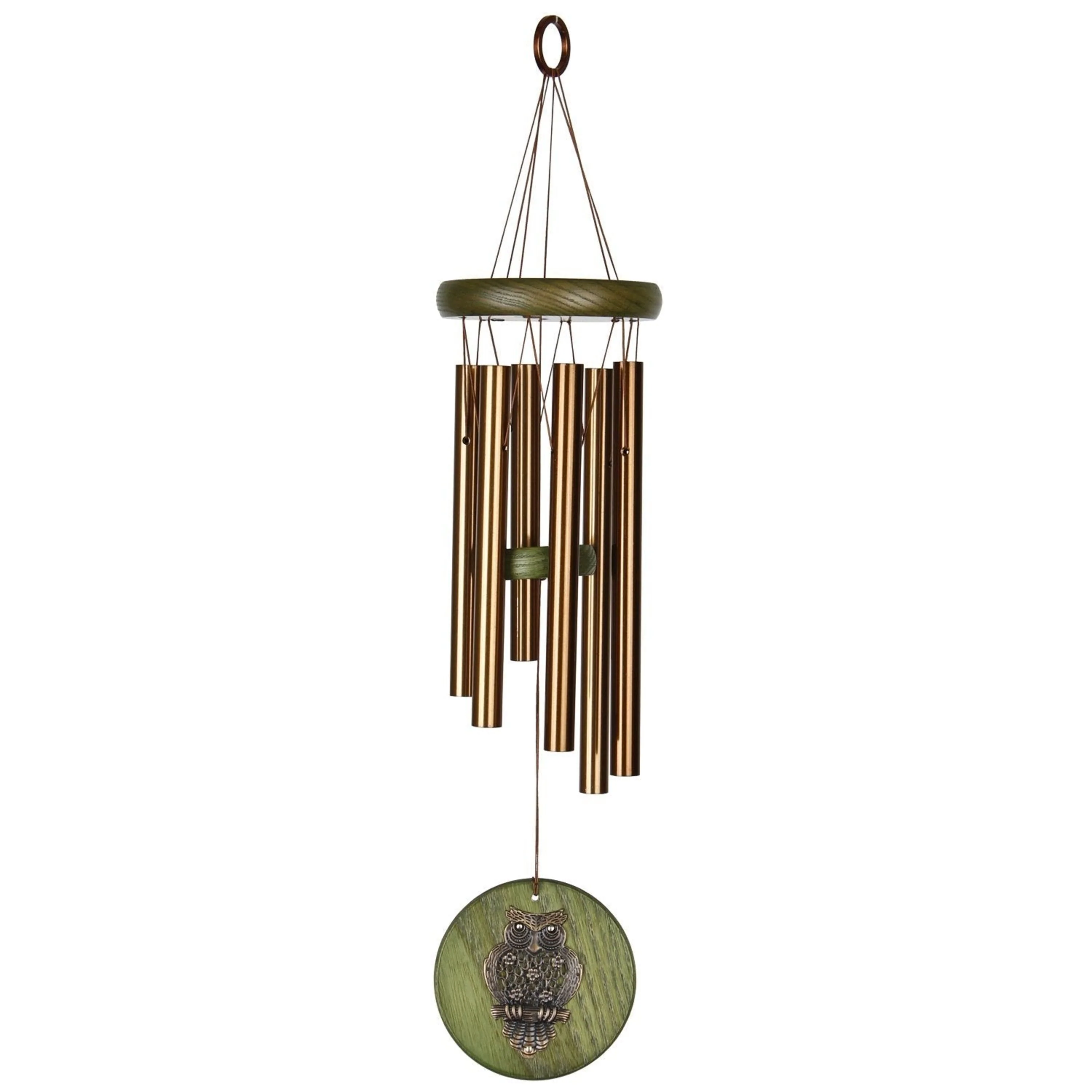 Habitats Chime - Green, Owl - Image 3