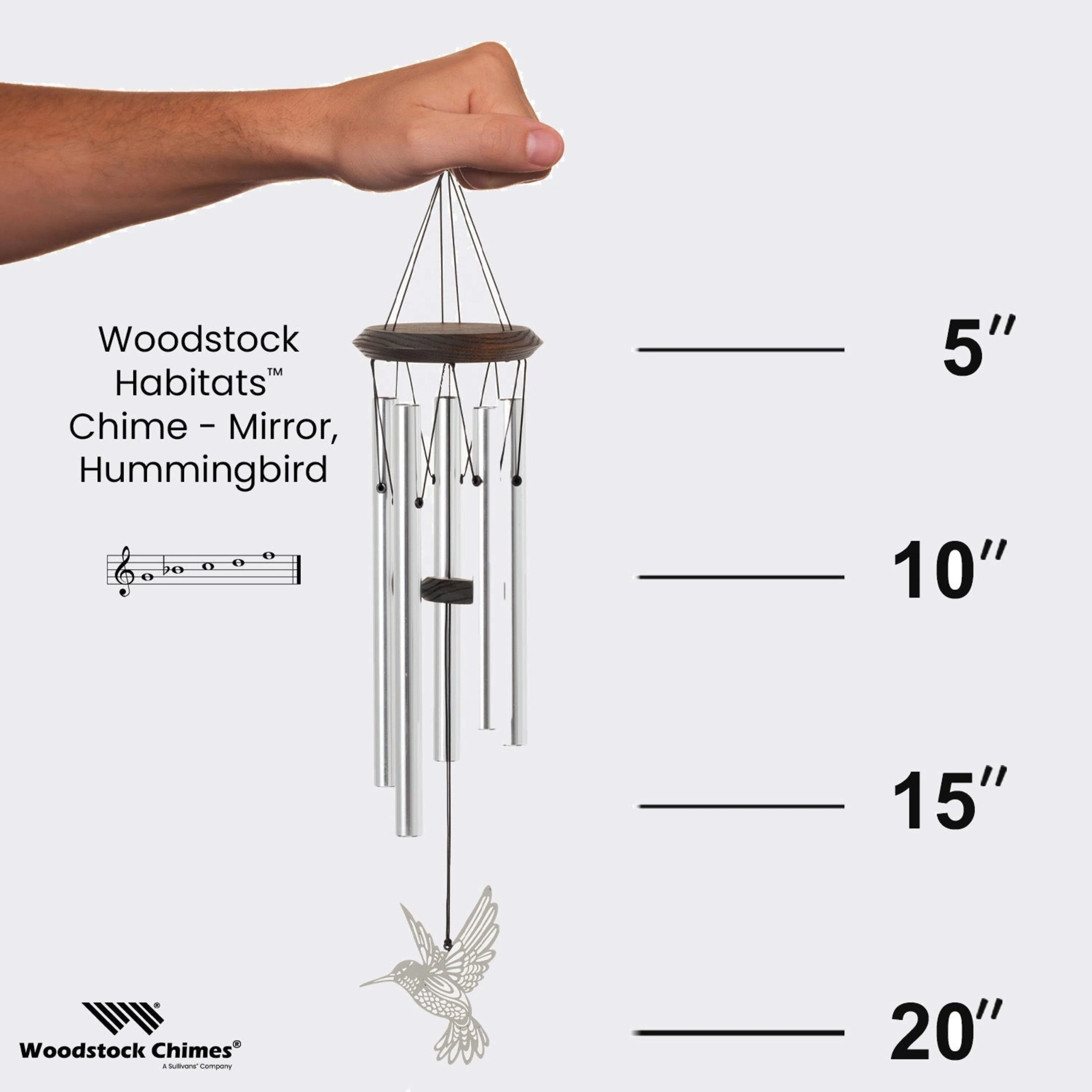 Habitats Chime - Mirror Hummingbird - Image 4