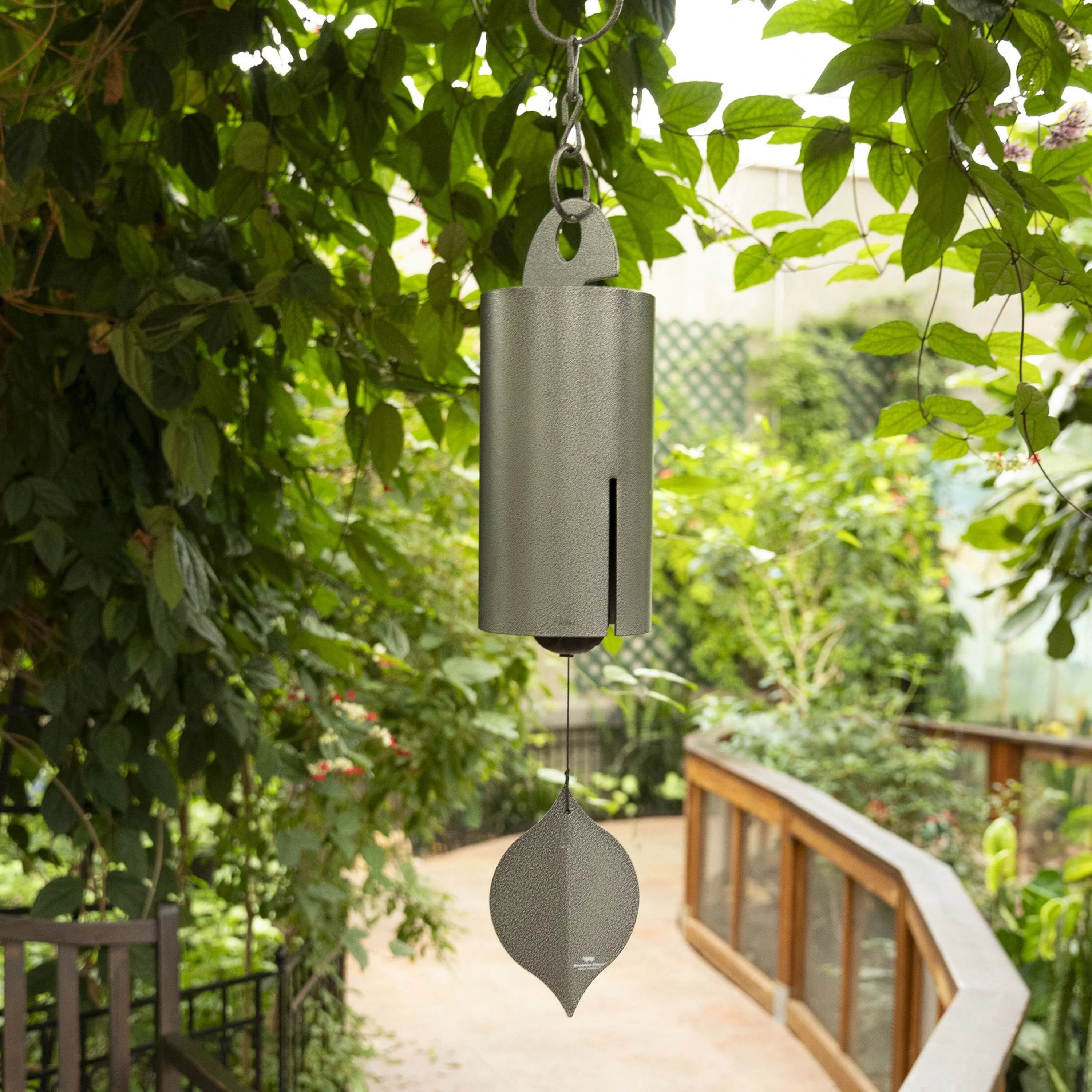 Heroic Windbell - Large Antique Silver - Image 2