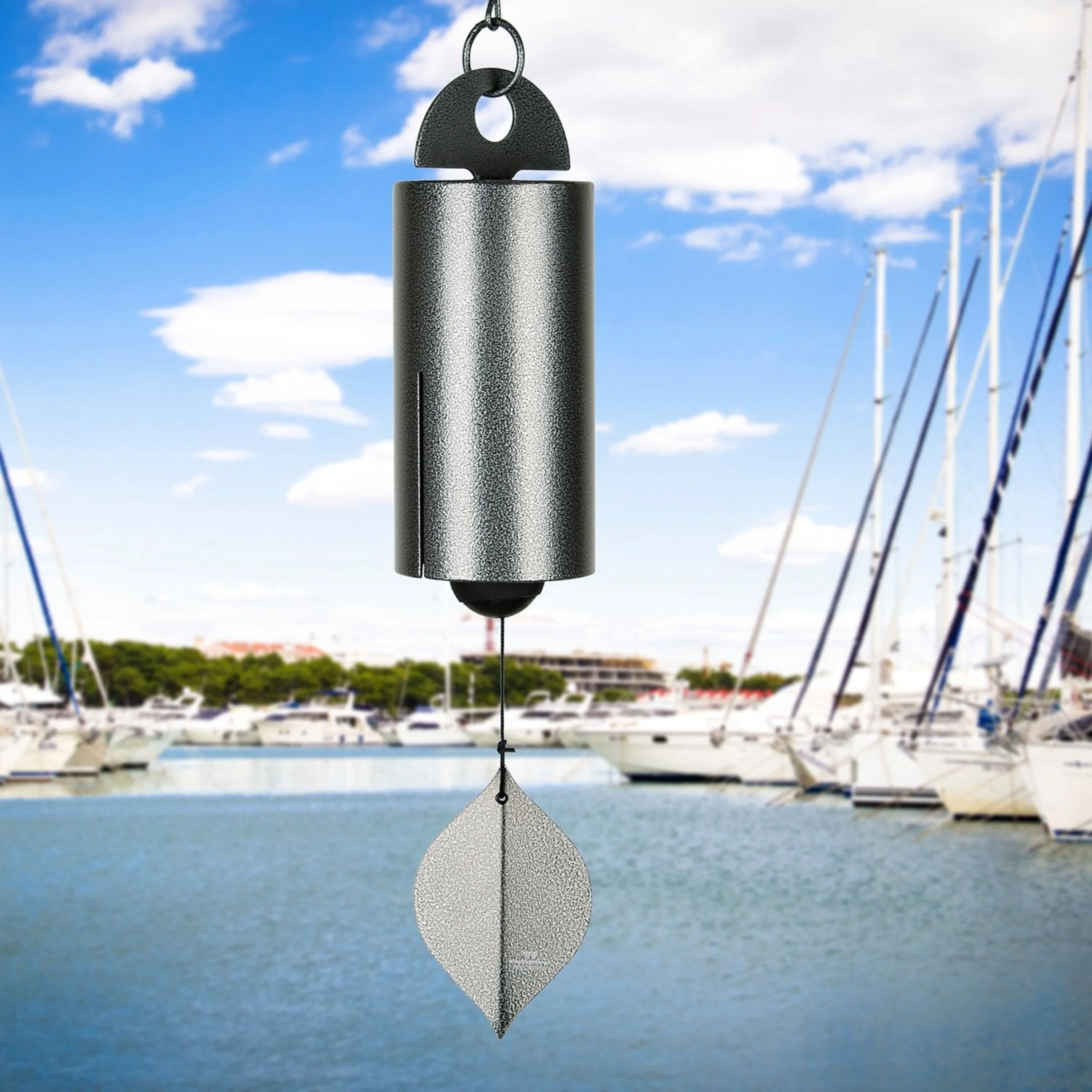 Heroic Windbell - Medium Antique Silver - Image 2