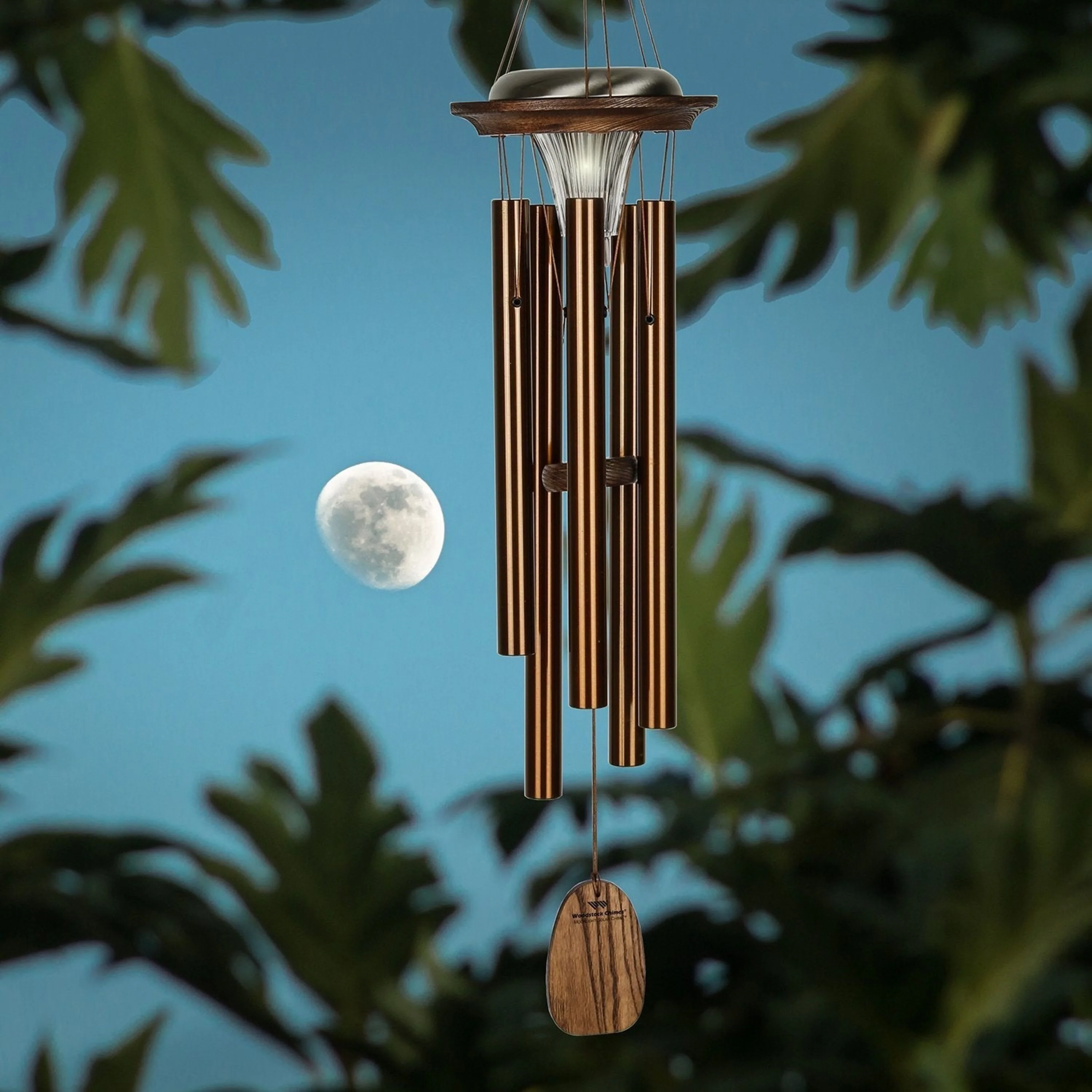 Moonlight Solar Chime - Bronze - Image 2