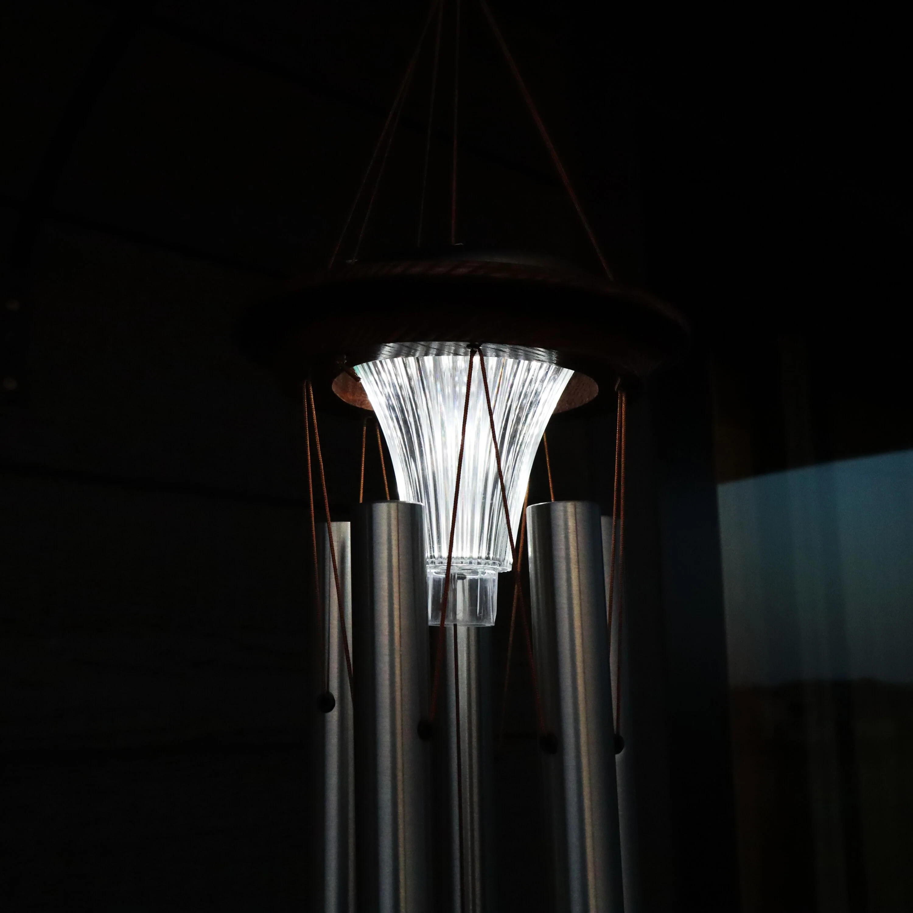 Moonlight Solar Chime - Silver - Image 2
