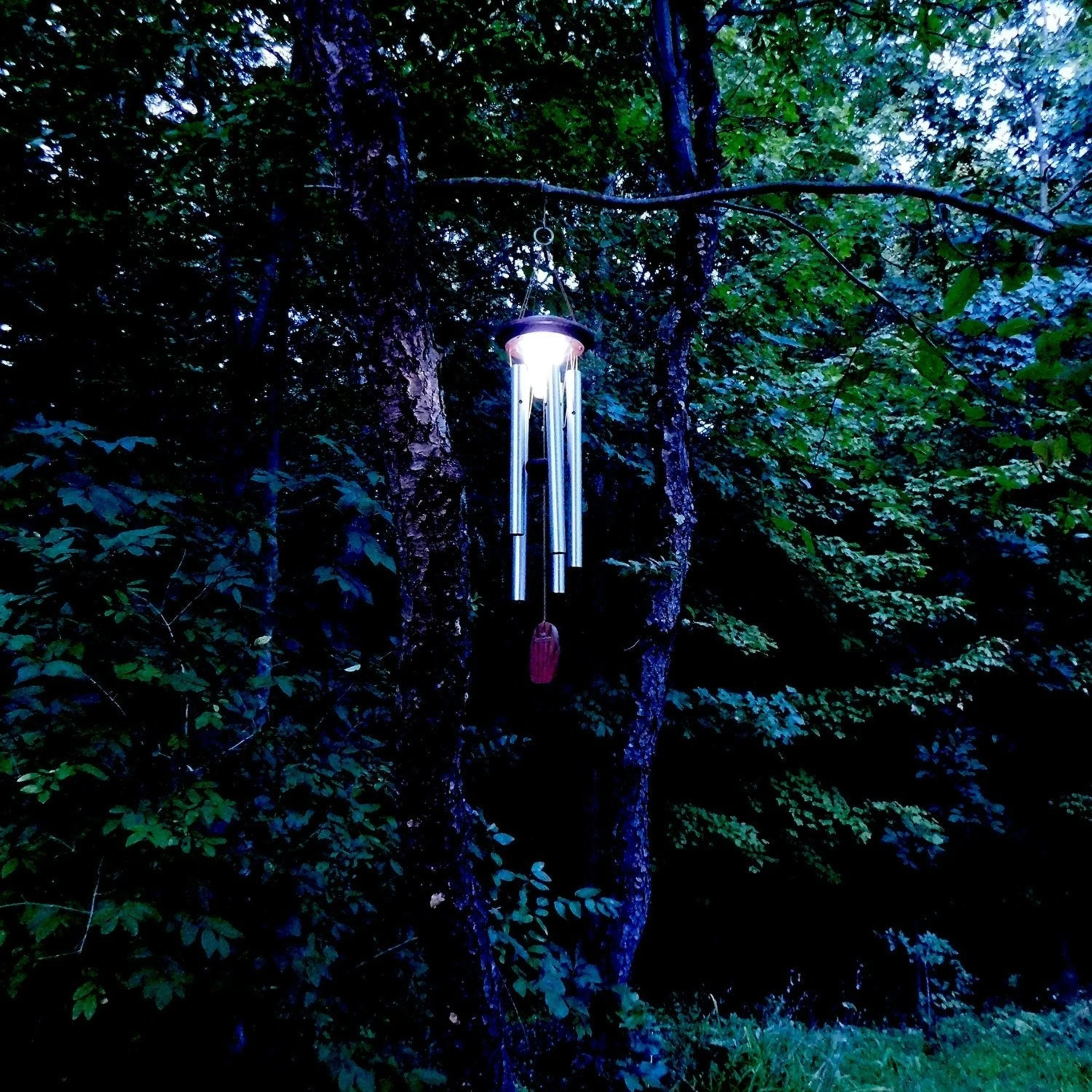 Moonlight Solar Chime - Silver - Image 7