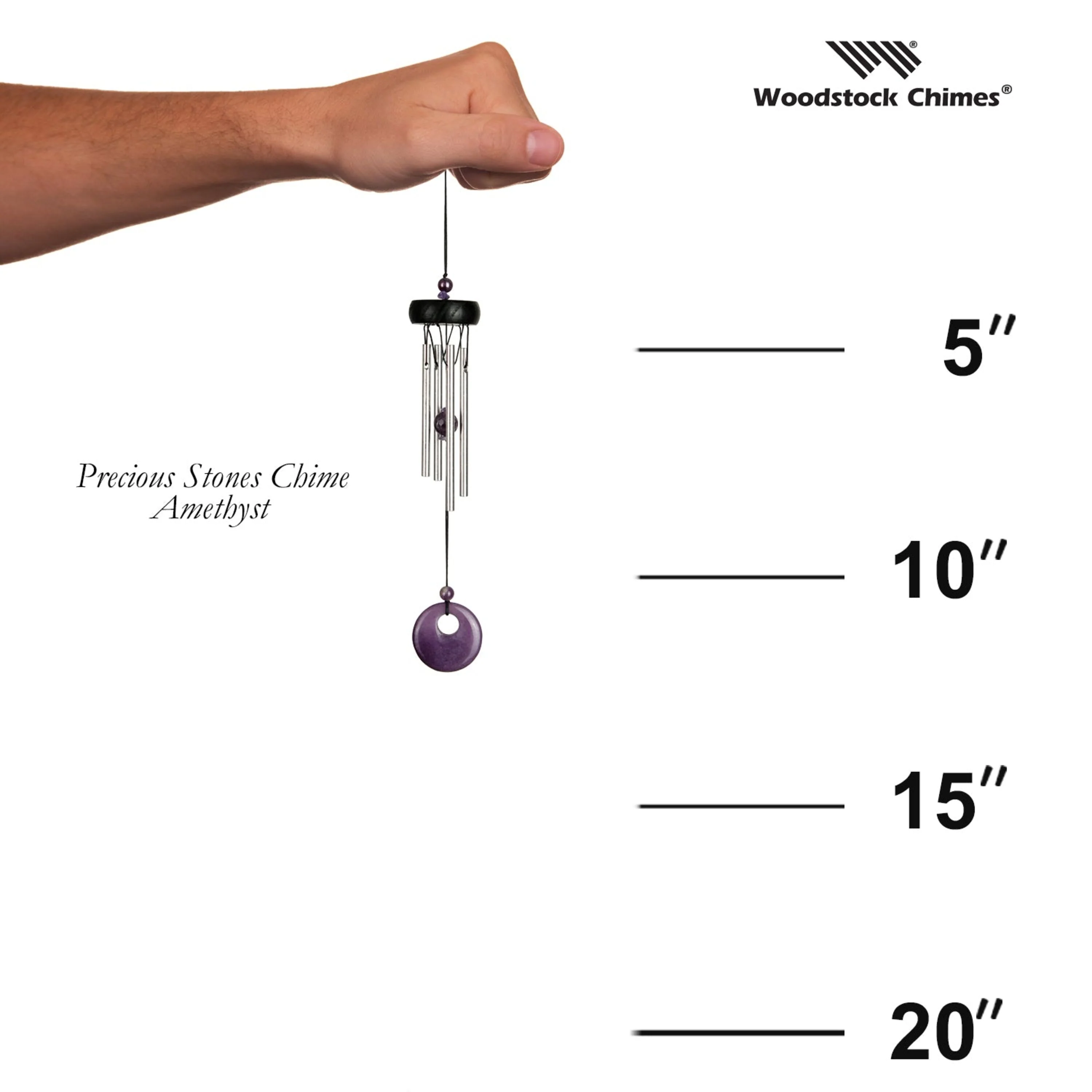 Precious Stones Chimes - Amethyst - Image 8