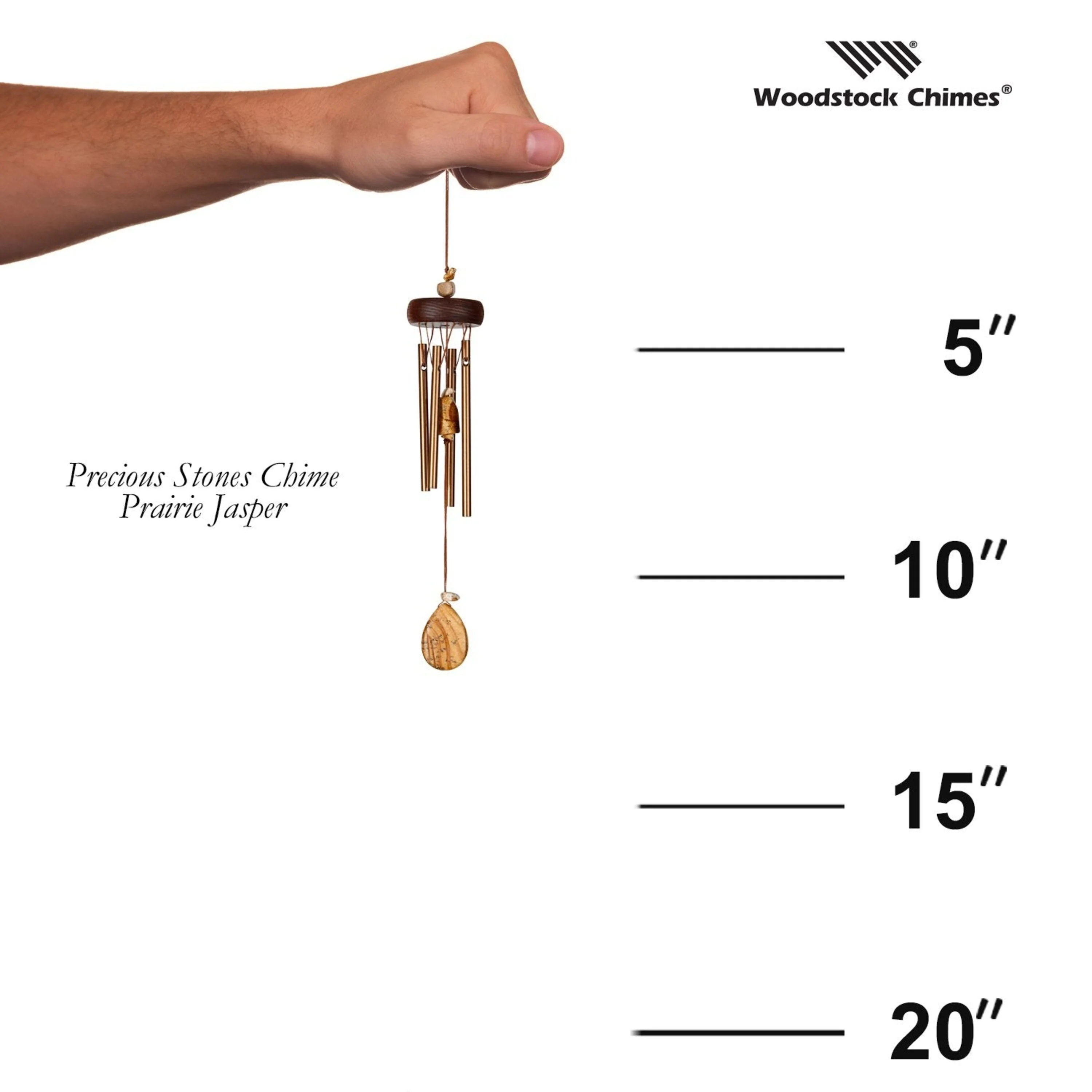 Precious Stones Chimes - Prairie Jasper - Image 3