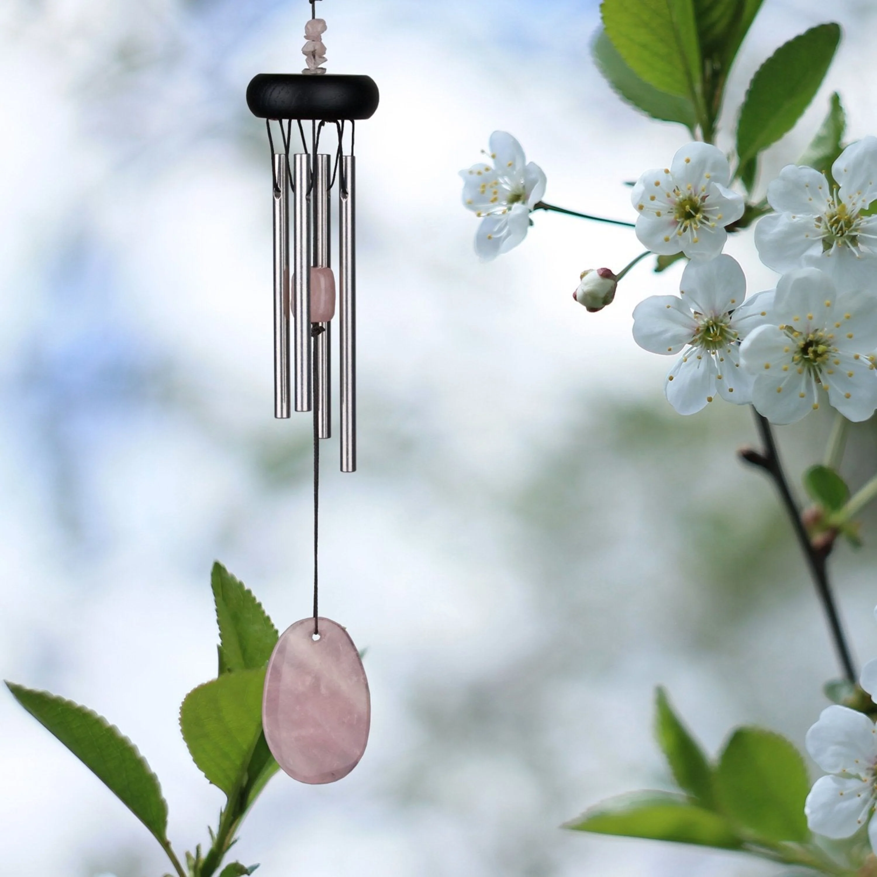 Precious Stones Chimes - Rose Quartz - Image 2