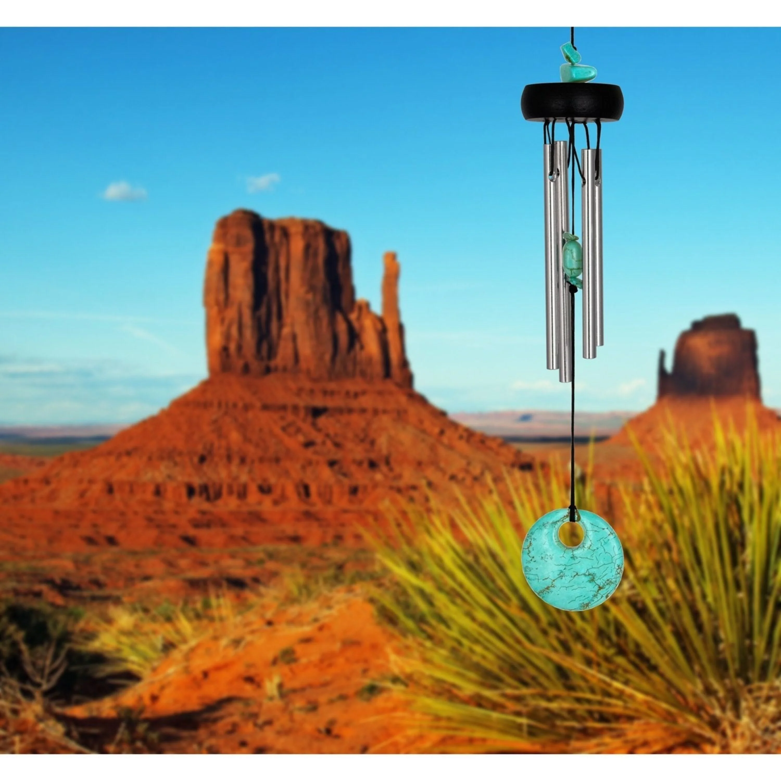Precious Stones Chimes - Turquoise - Image 2