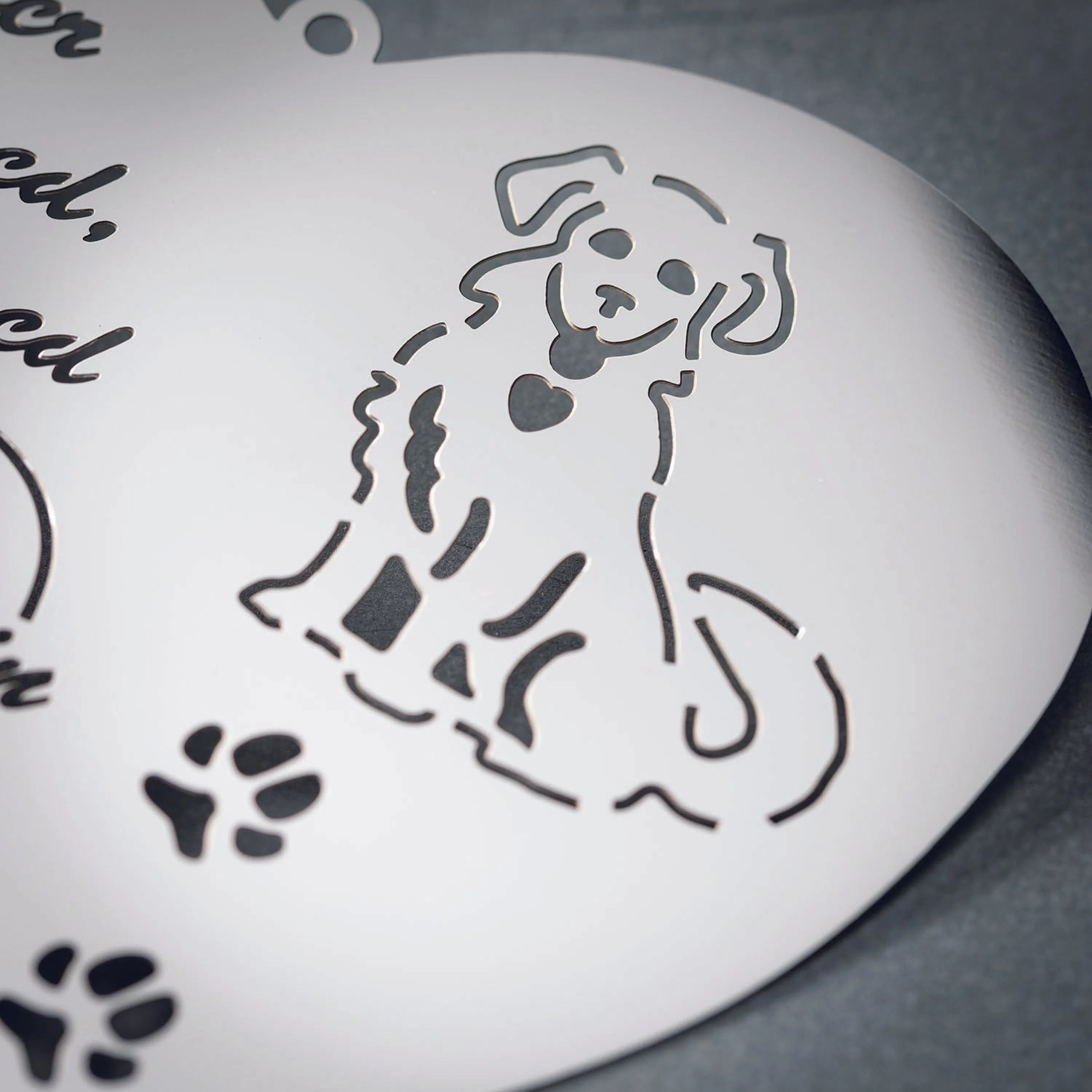 Chimes Remembrance Forever Heart Dog - Image 4