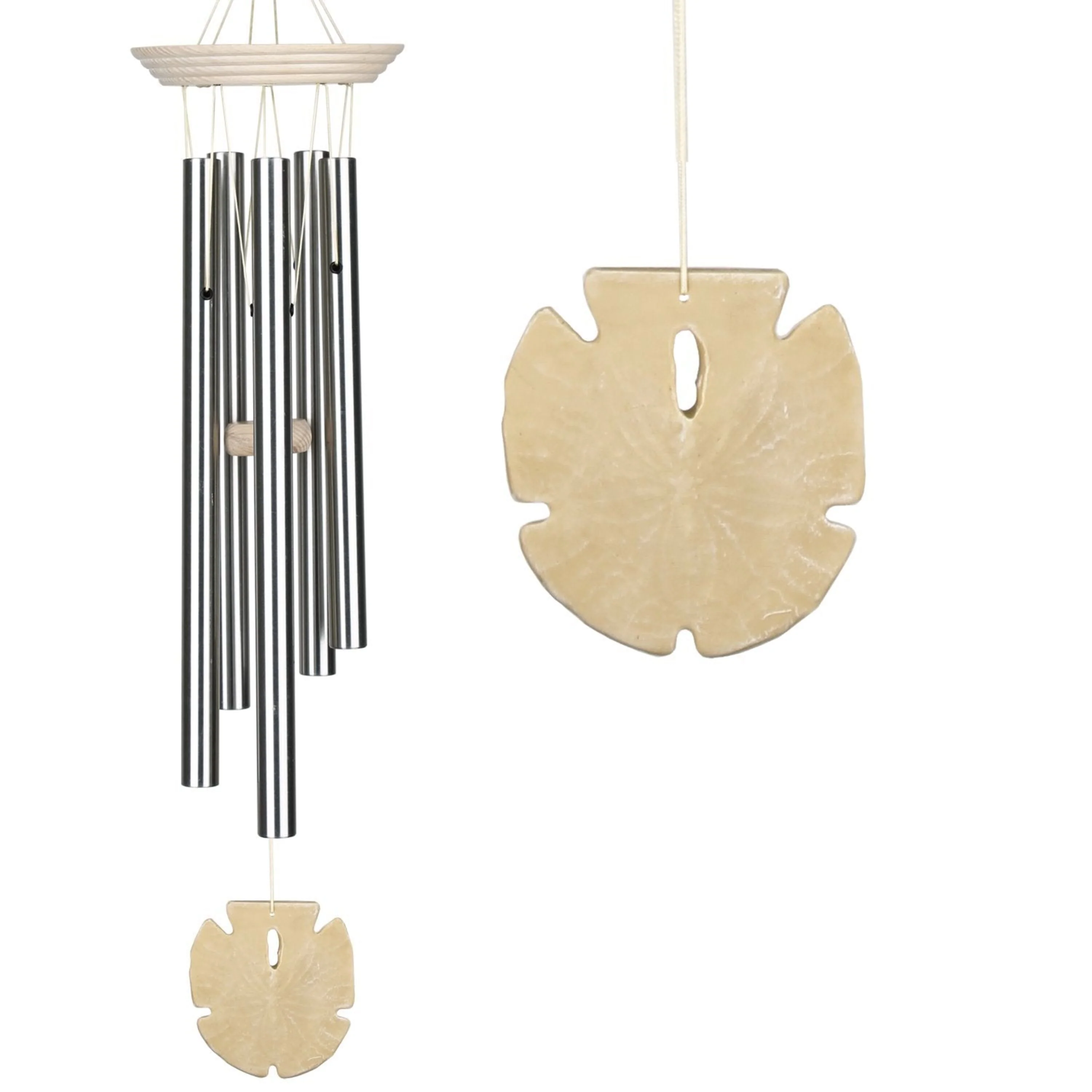Sand Dollar Aluminum Wind Chime