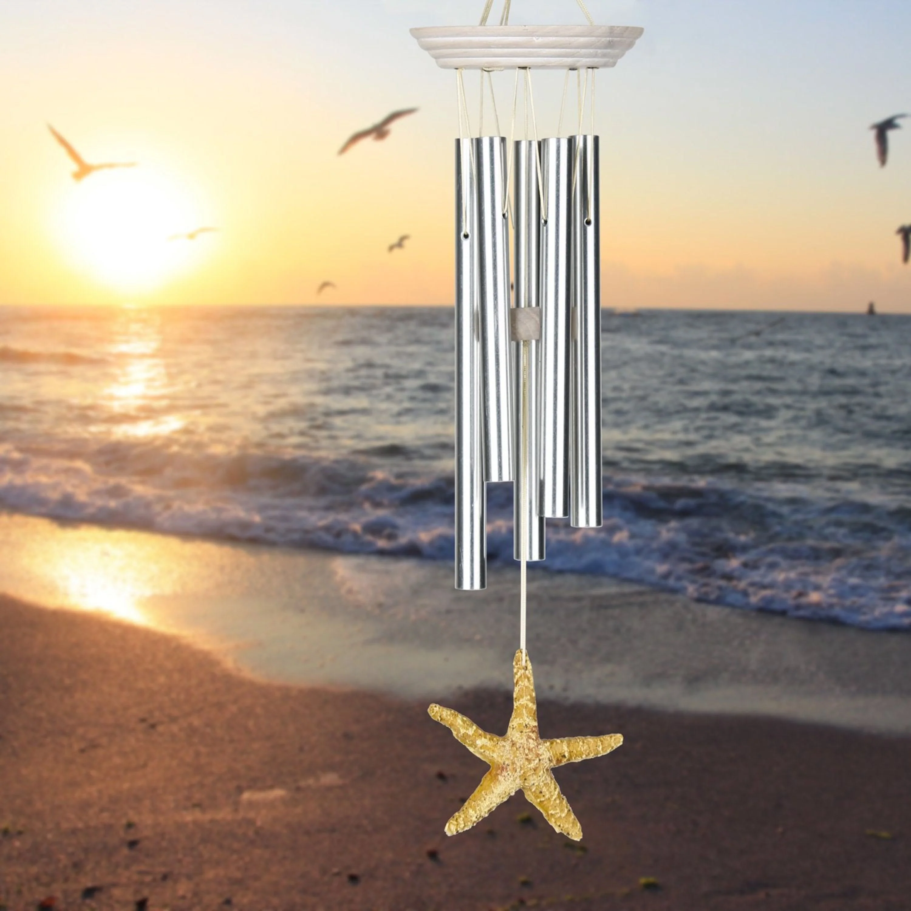 Woodstock Seashore Chimes - Sea Star - Image 2