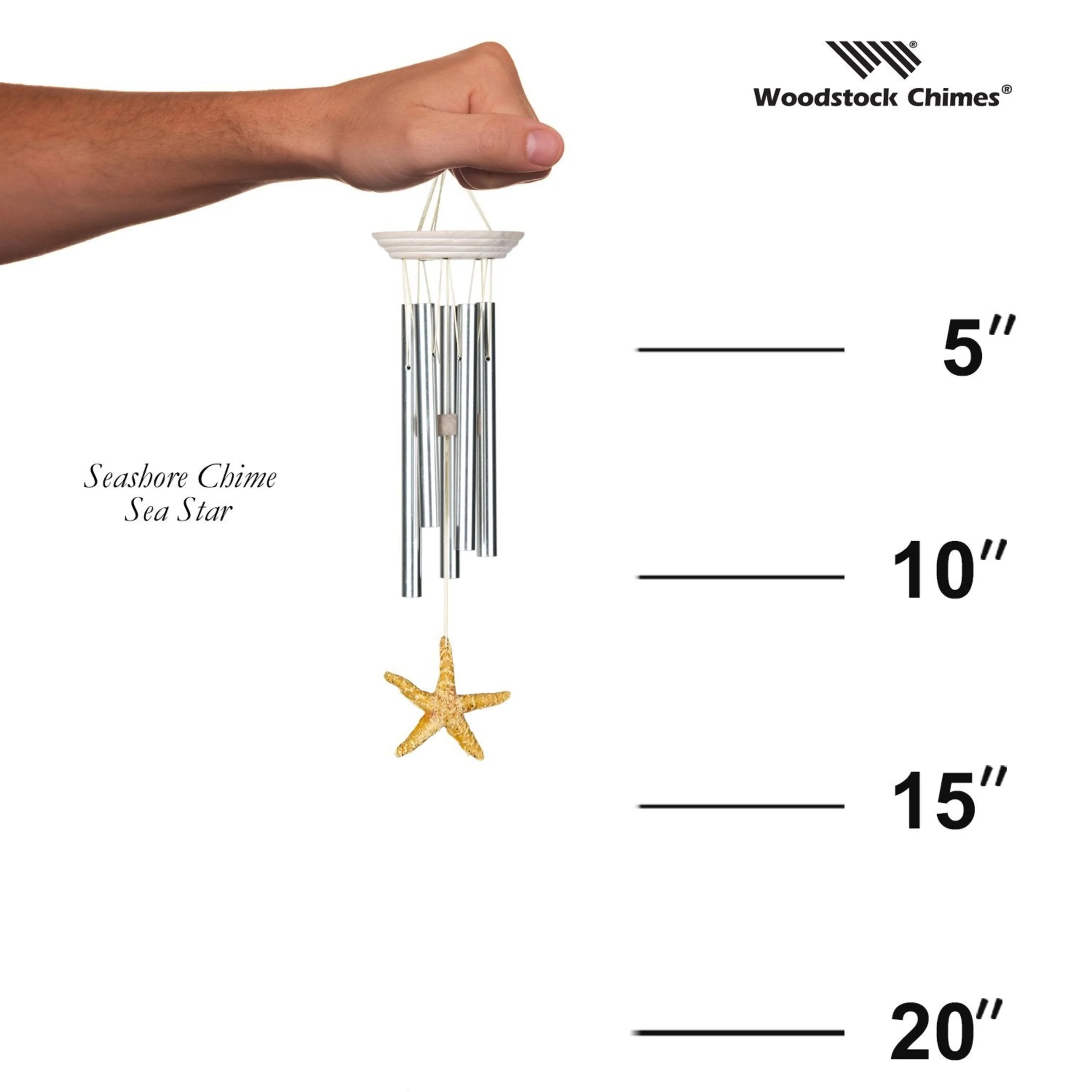 Woodstock Seashore Chimes - Sea Star - Image 4