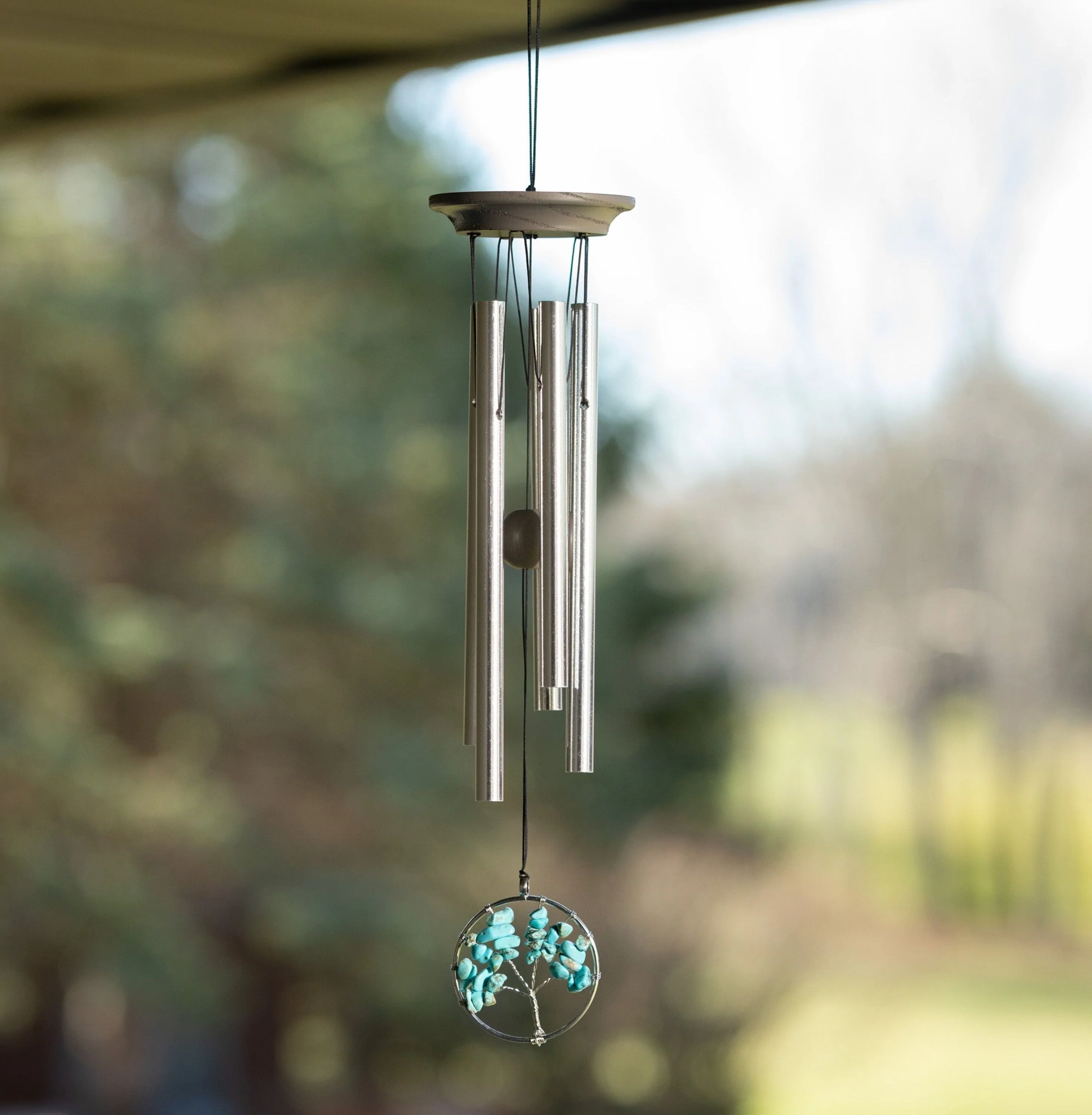 Serenity Tree Chime- Small Turquoise - Image 3