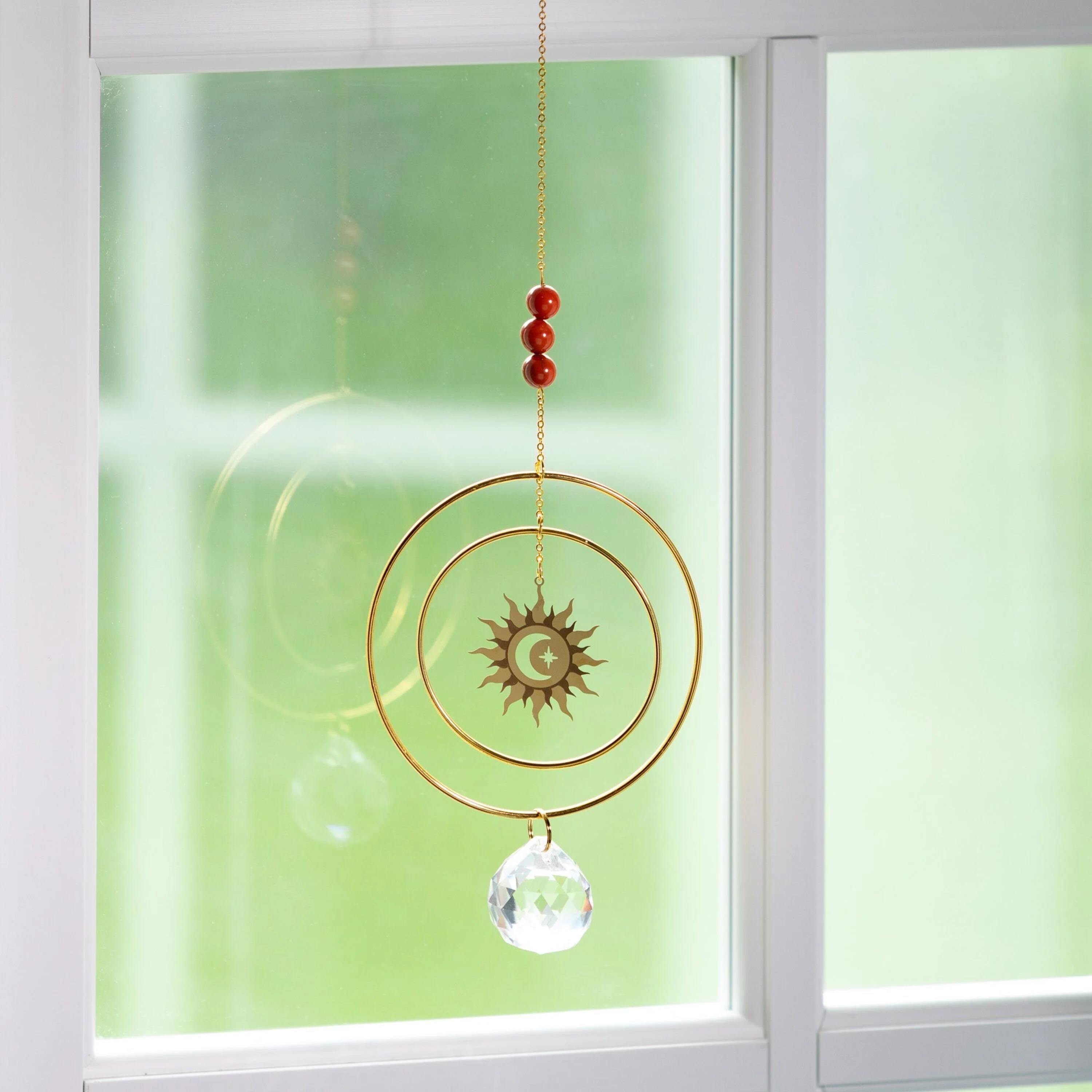 Suncatcher - Sun, Red Stone - Image 3