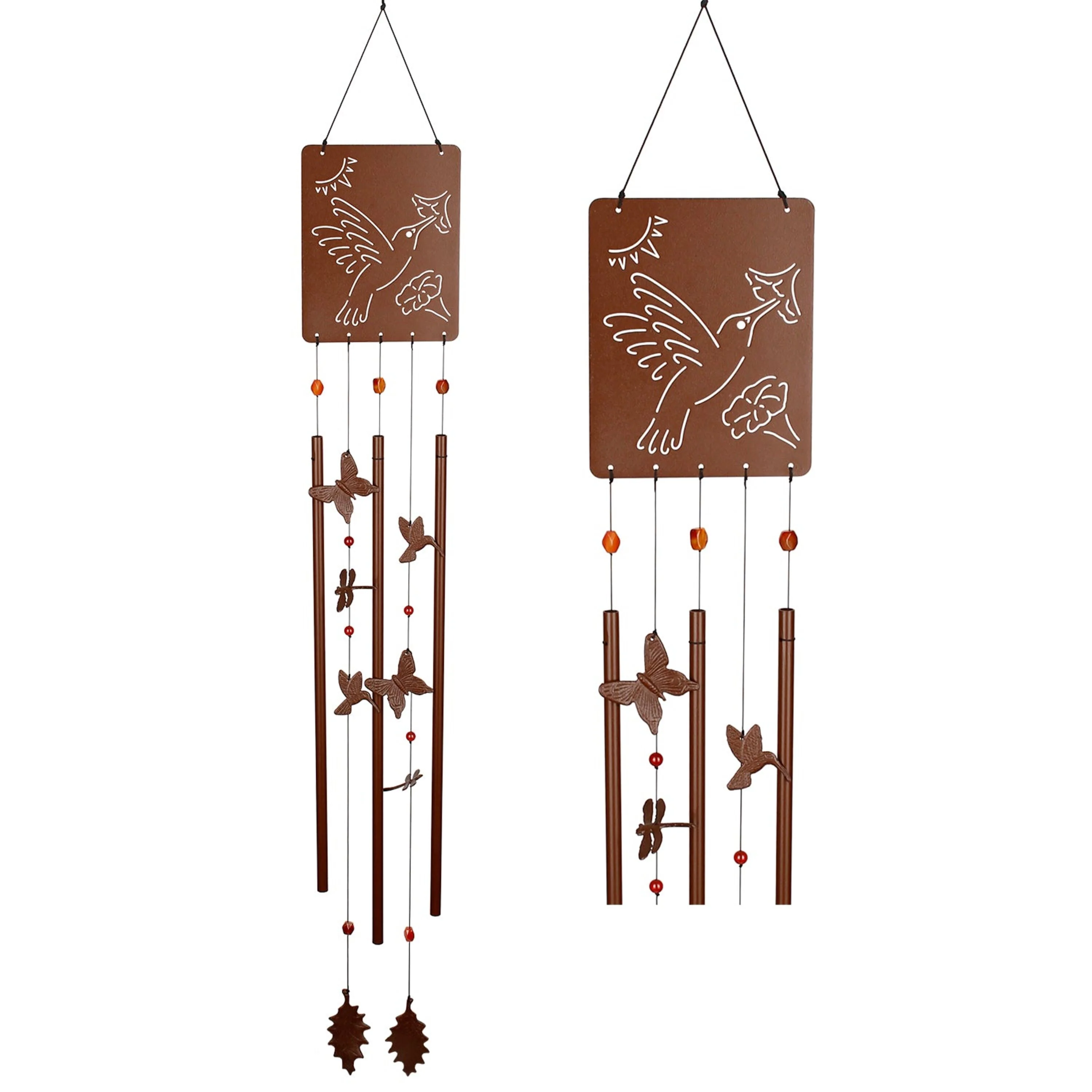 Victorian Garden Chime - Lg Hummingbird - Image 6