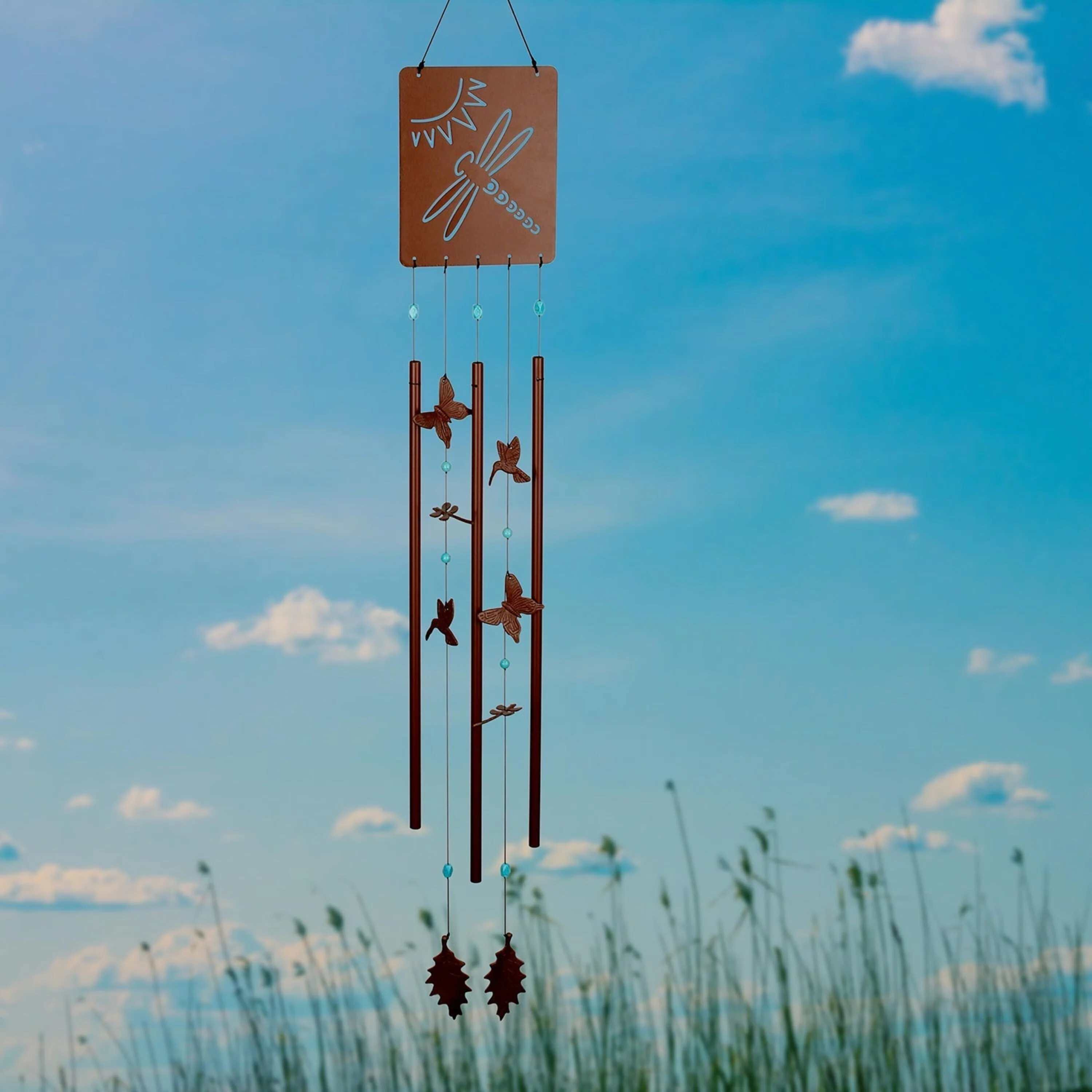 Victorian Garden Chime - Lg Dragonfly - Image 2