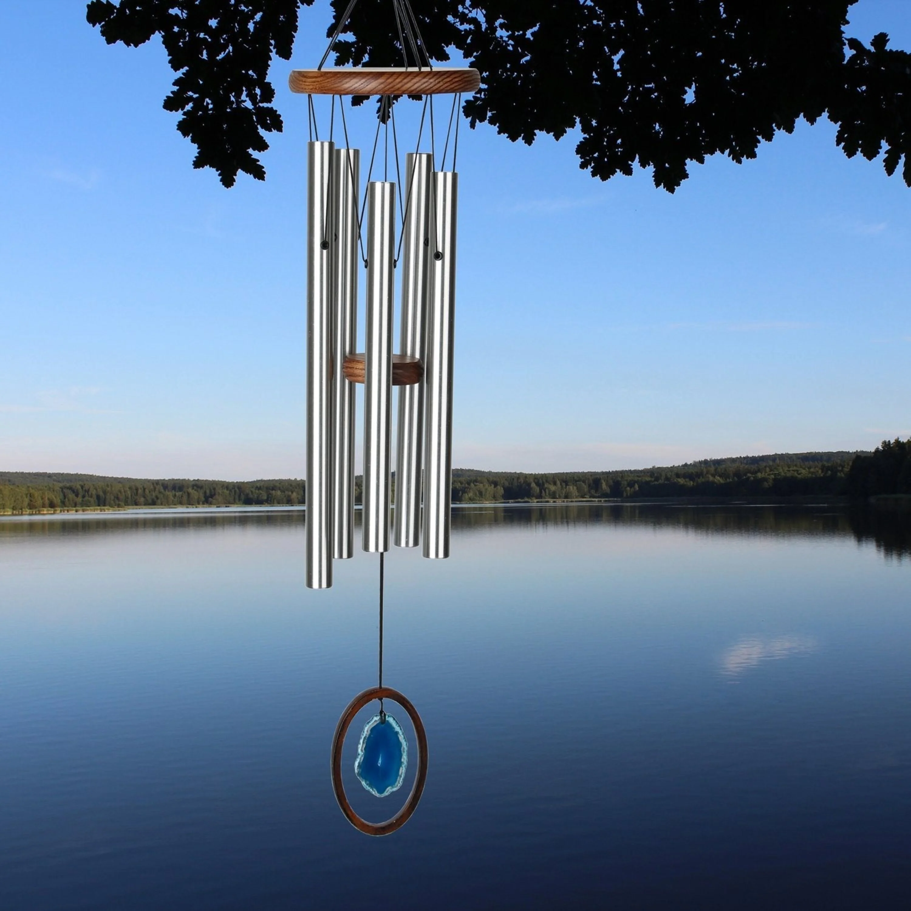 Agate Chime - Large, Blue - Image 2