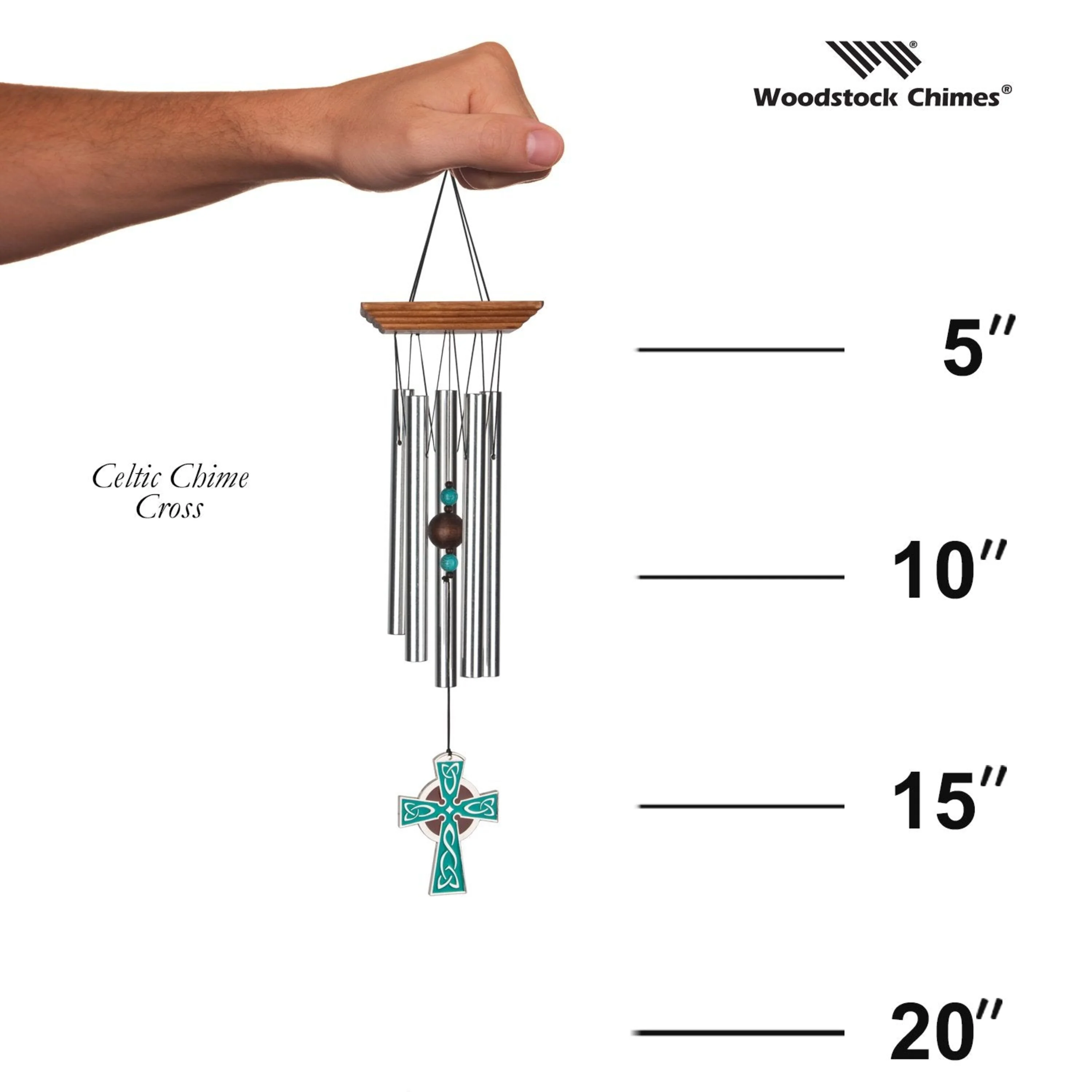 Woodstock Celtic Chime - Cross - Image 4