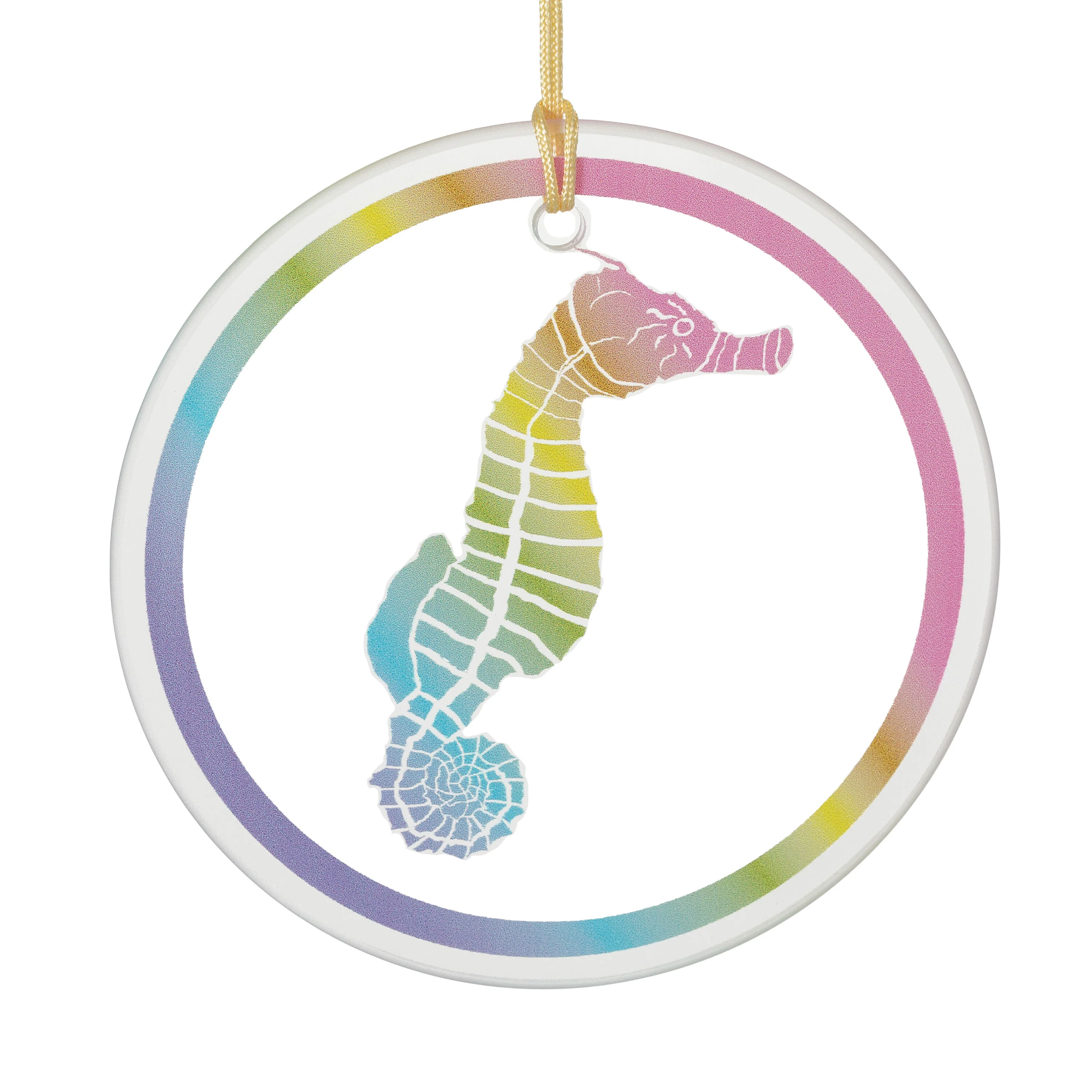 Coastal Chime - Glass, Sea Horse - Image 4