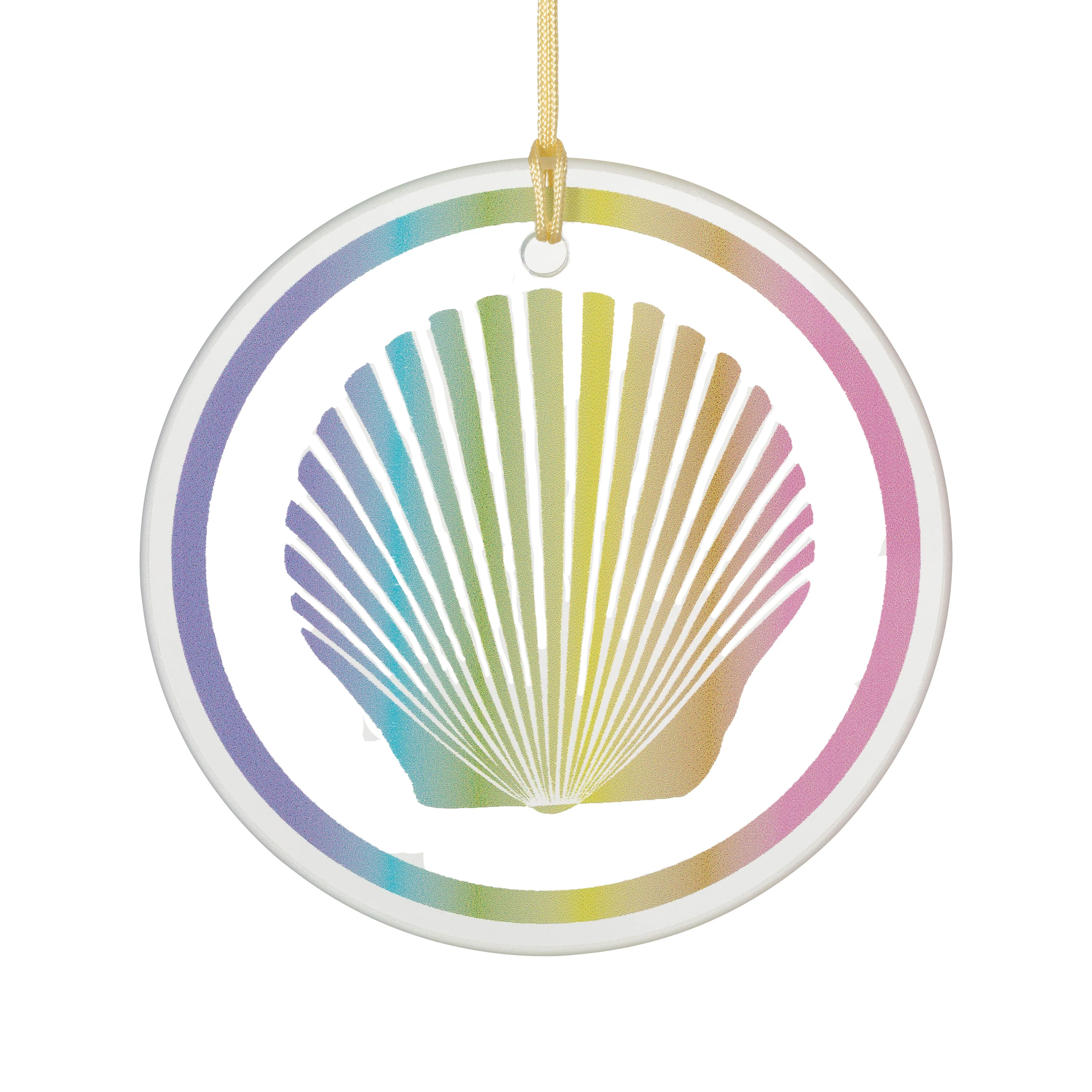 Coastal Chime - Glass, Sea Shell - Image 5