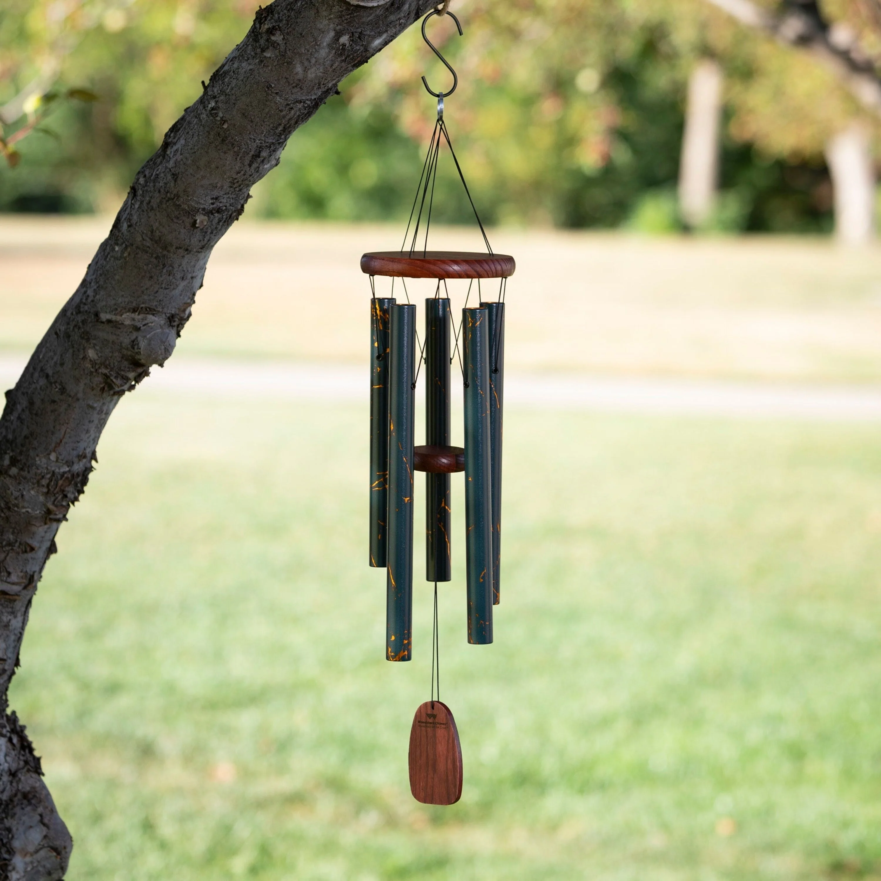 Woodstock Decor Chime Green/Gold Vein - Image 4