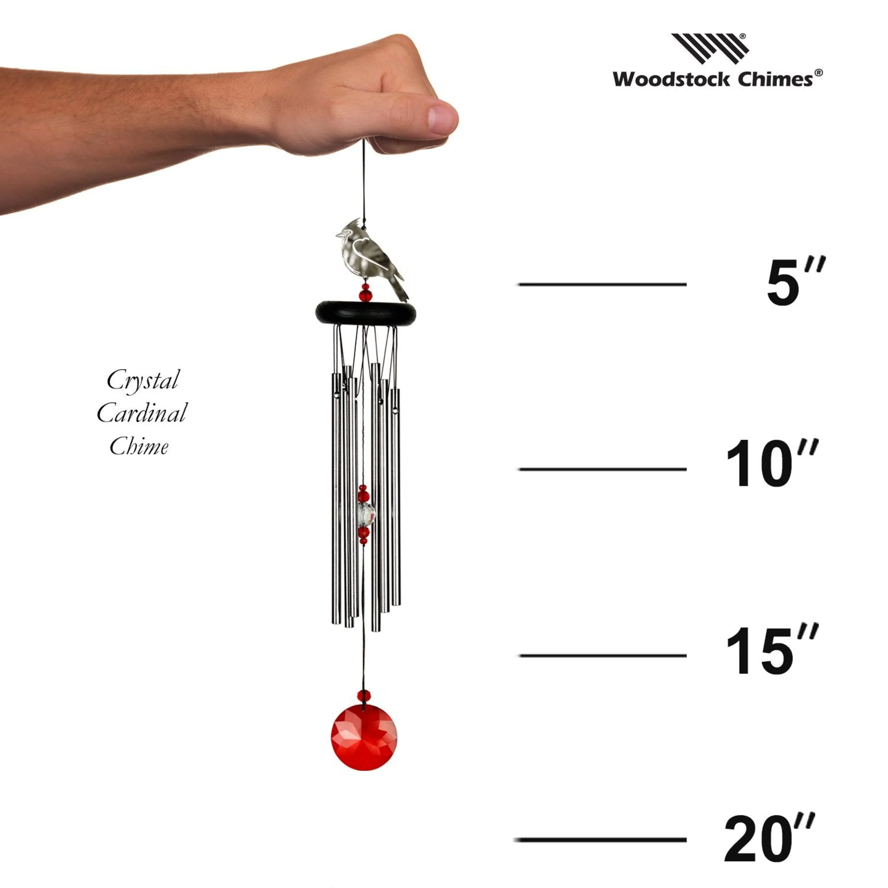 Crystal Cardinal Chime - Image 5