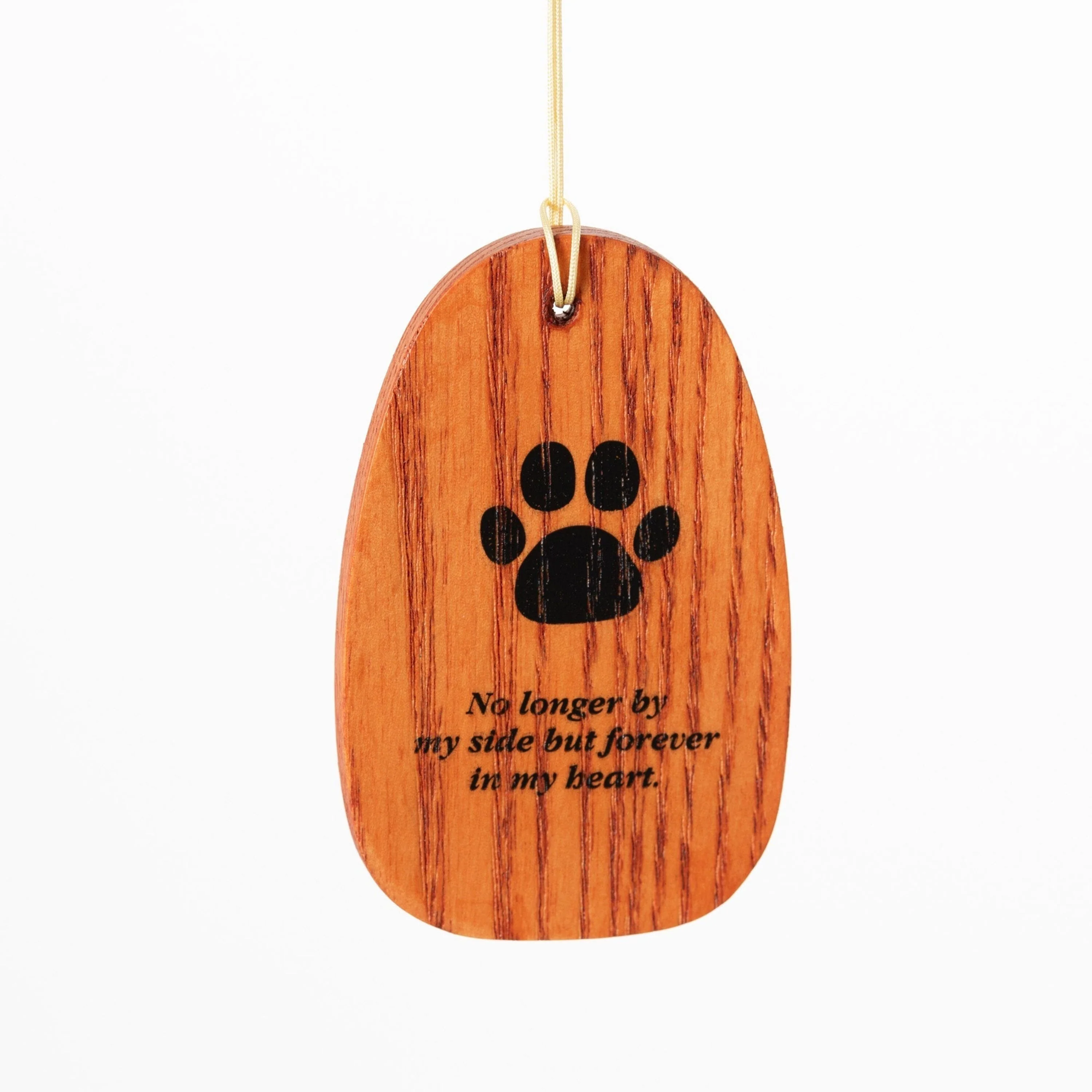 Pet Sympathy Chime - Paw Print - Image 4