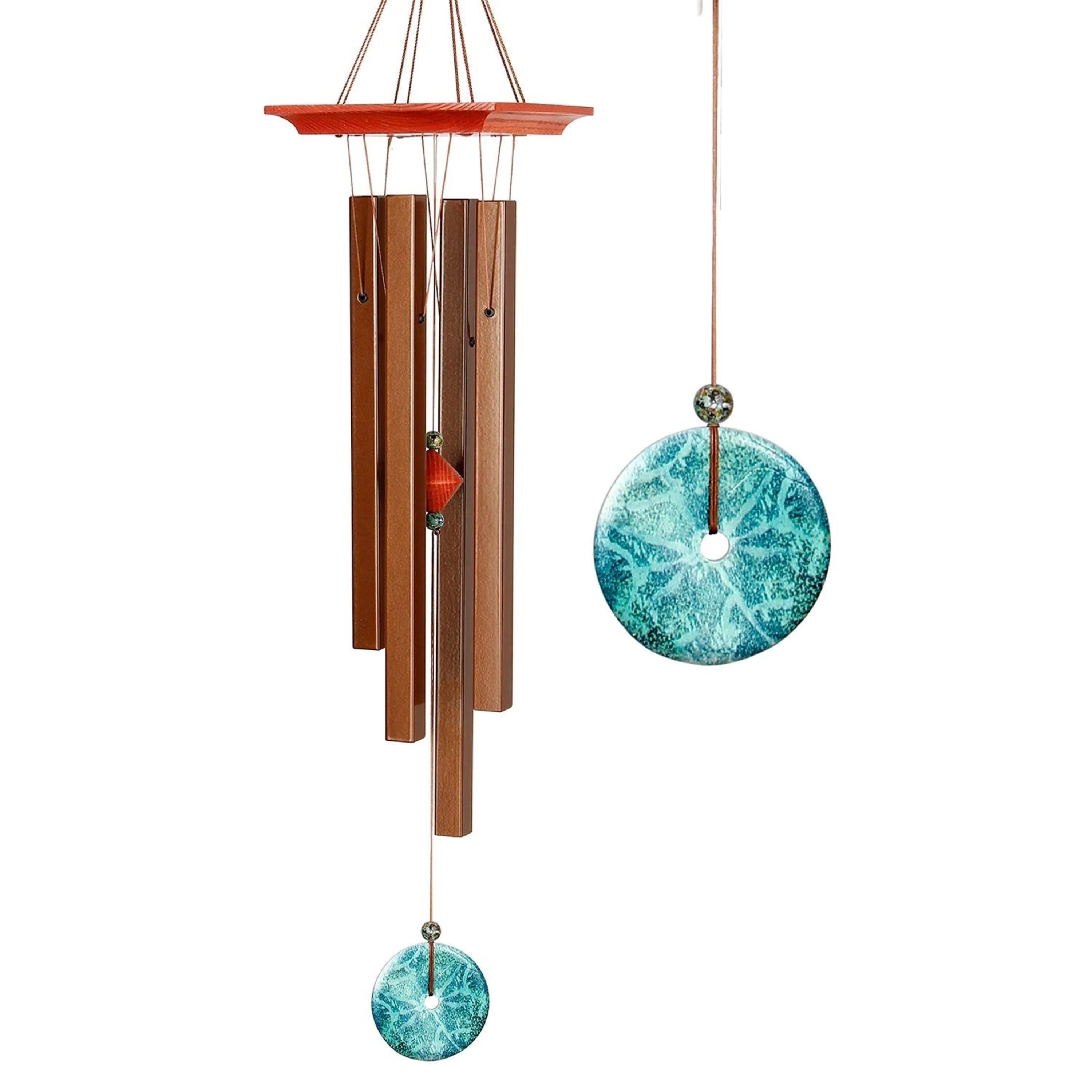 Woodstock Turquoise Chime - Medium