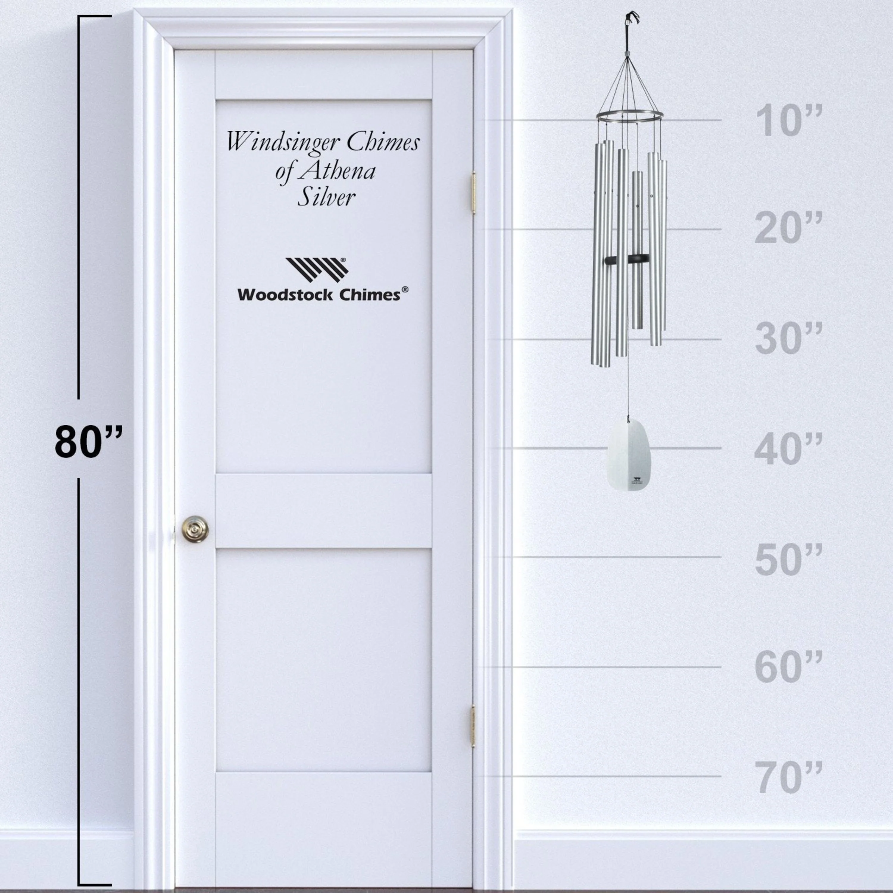 Windsinger Chimes of Athena - Silver - Image 4